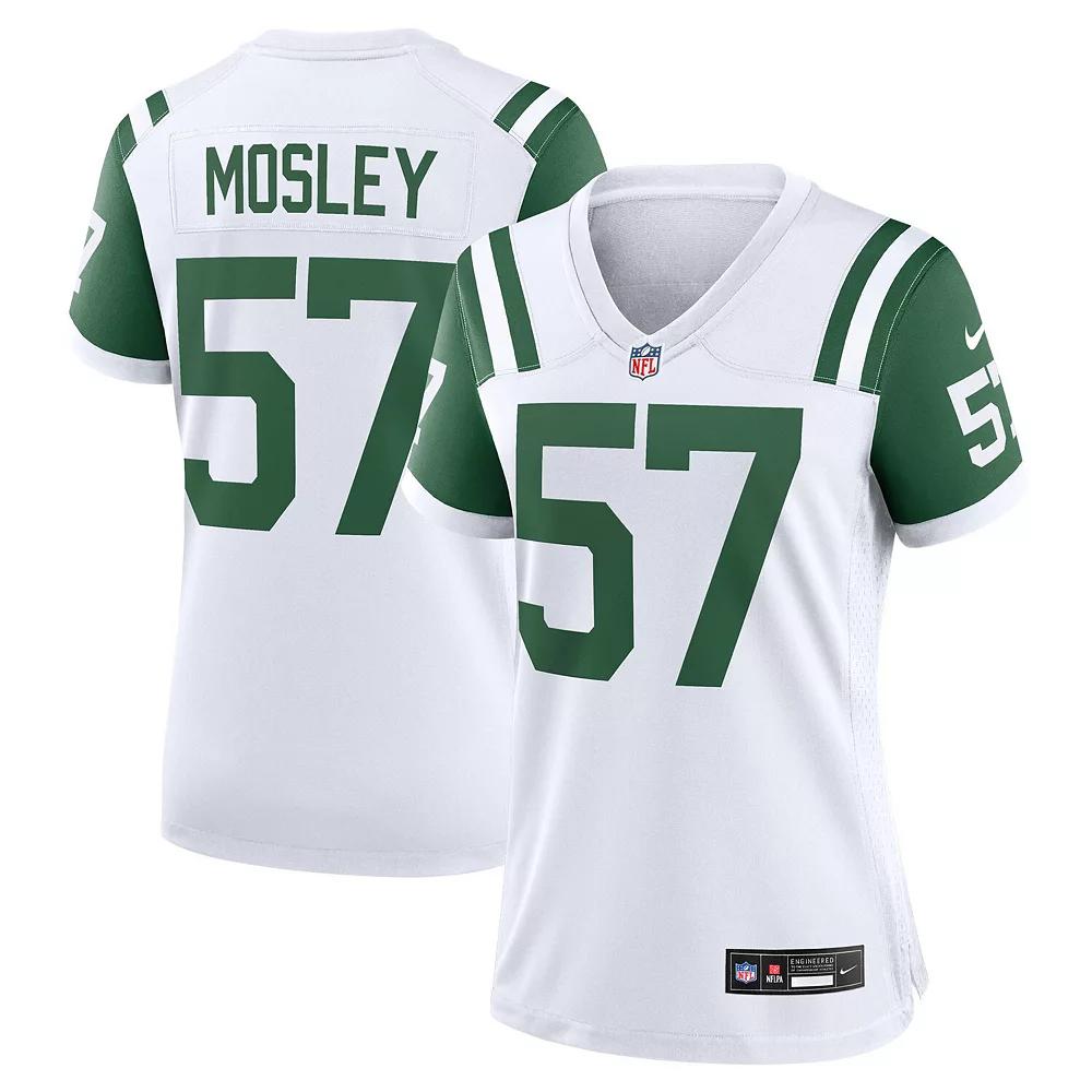 Women's Nike C.J. Mosley White New York Jets Classic Alternate Game Jersey,  Product Image