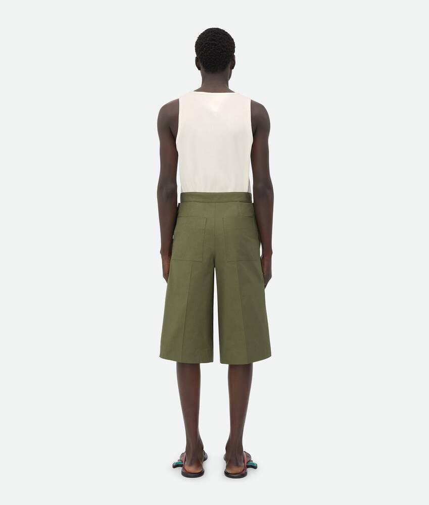 Men's Compact Cotton Shorts in Thyme Product Image