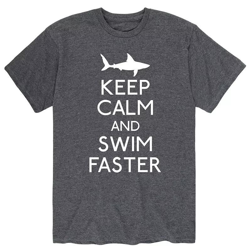 Men's Swim Faster Tee,  Product Image