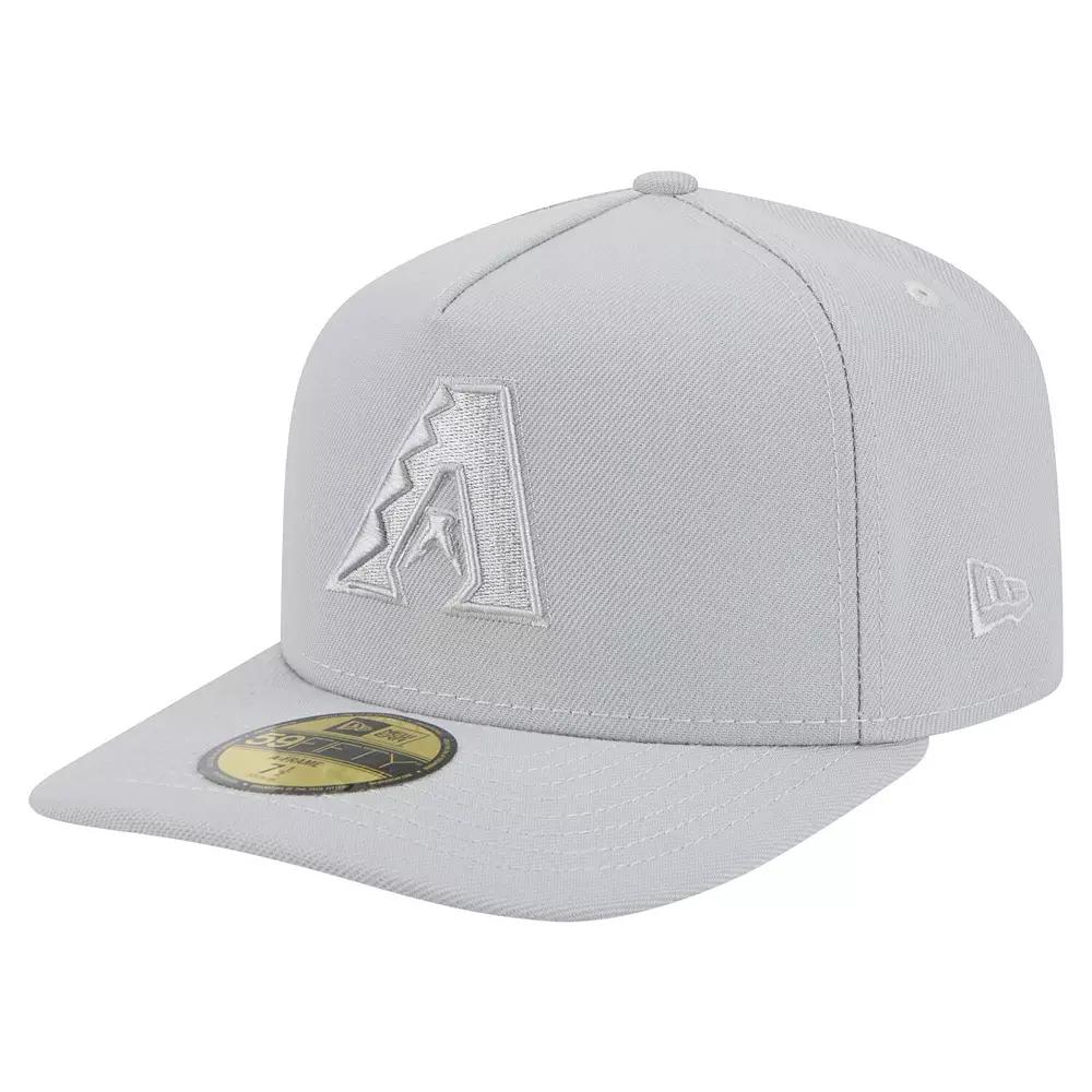 Men's New Era Gray Arizona Diamondbacks Colorpack 59FIFTY Fitted Hat,  Product Image