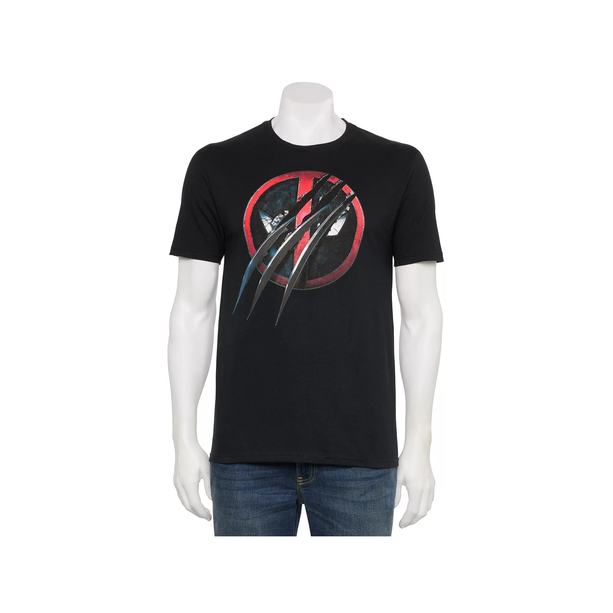 Men's Marvel Deadpool Clawed Pool Graphic Tee, Size: Large, Black Product Image