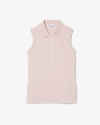 Women's Slim Fit L.12.D Sleeveless Stretch Polo Product Image