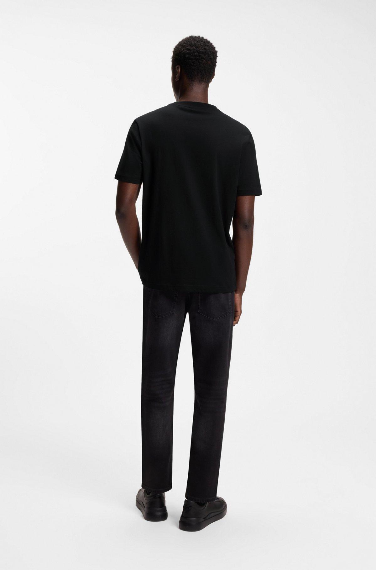 Gradient-logo T-shirt in cotton jersey Product Image