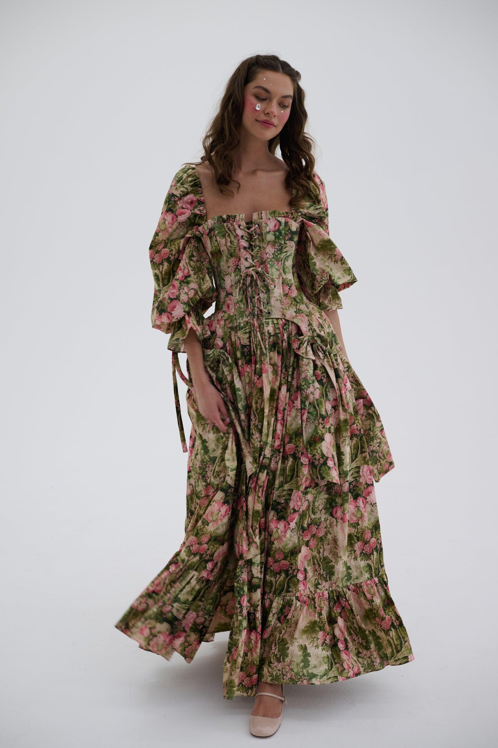 The Castle Tapestry A La Mode Corset Product Image