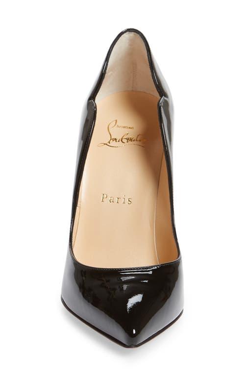 CHRISTIAN LOUBOUTIN Hot Chick Black Patent Leather Pumps Product Image