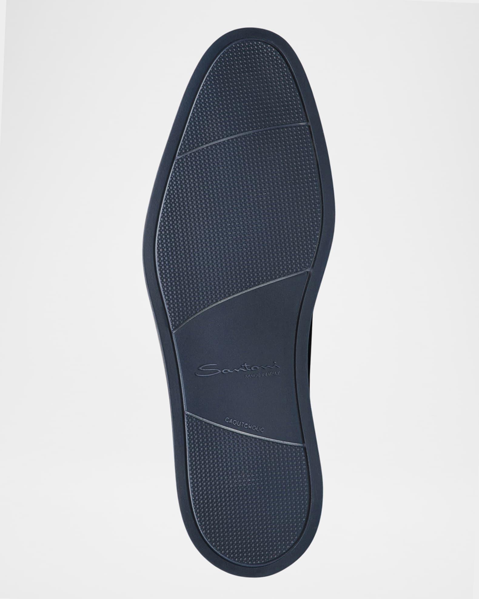 Men's Bankable Suede Double-Monk Strap Sneakers Product Image