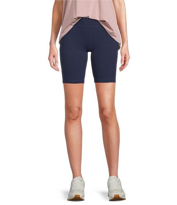 Under Armour Solid Motion High Waist Pull-On Bike Shorts Product Image