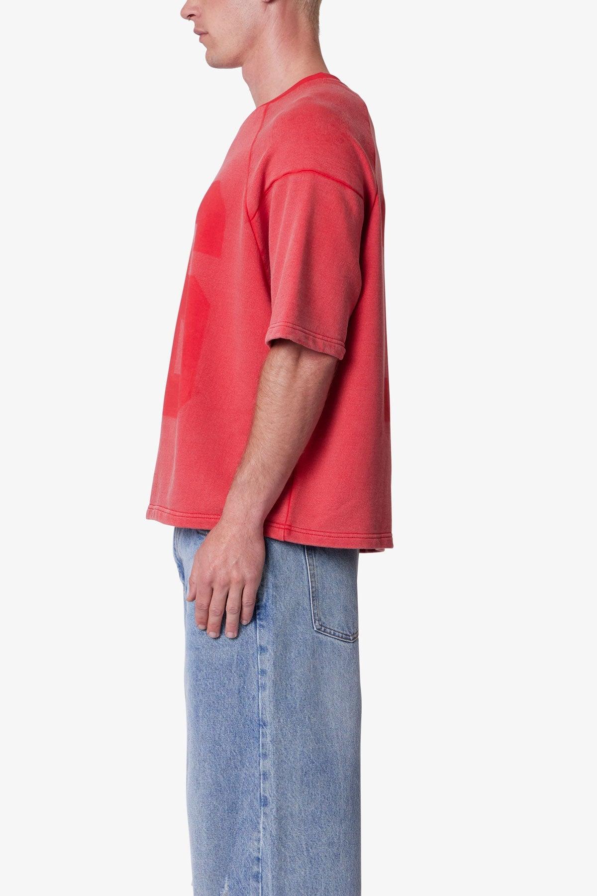 Vintage Terry Jersey Shirt - Red Product Image