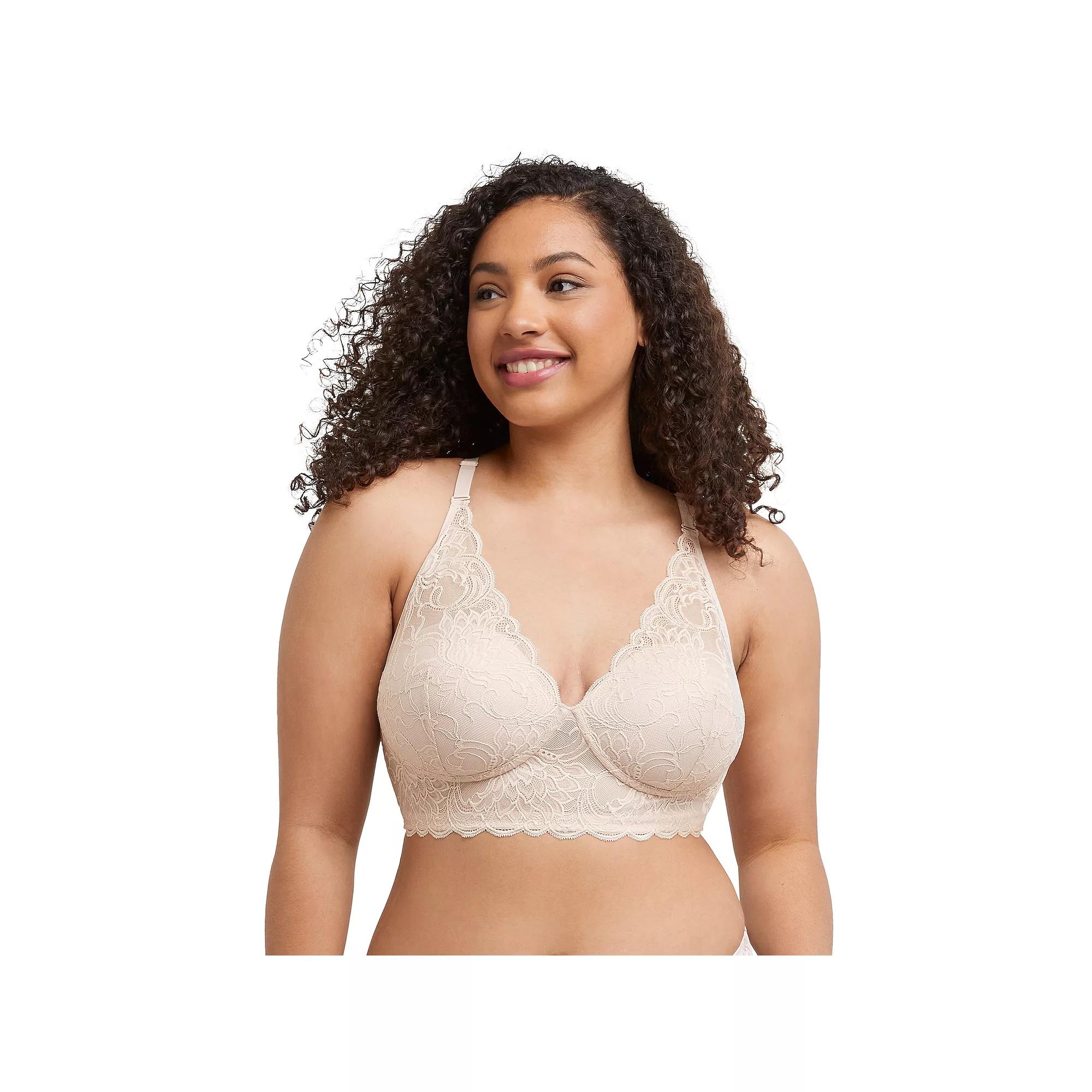 Maidenform® Lightly Lined Convertible Lace Bralette DM1188, Women's,  Product Image