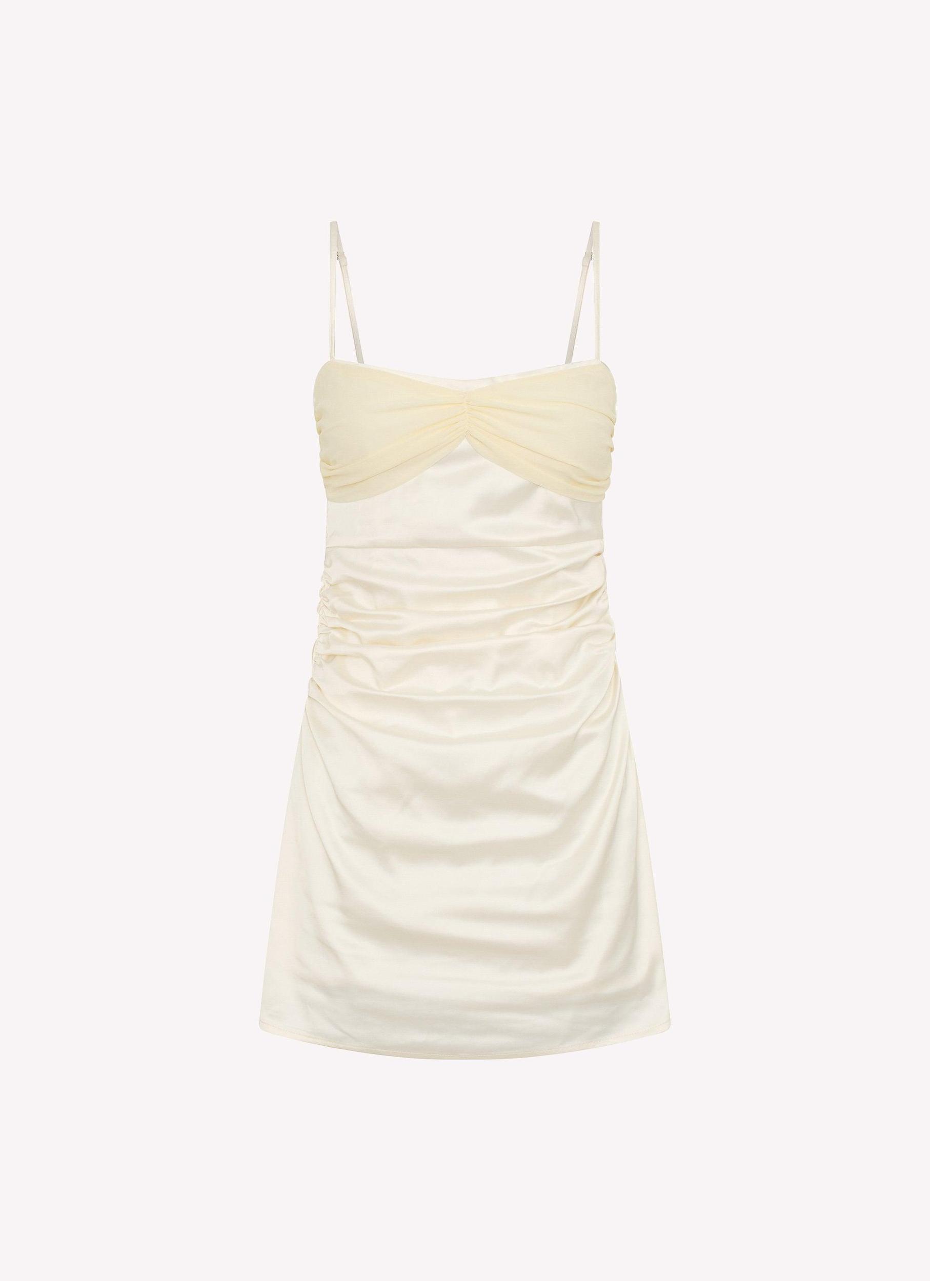 Last Summer Mini Dress - Ivory Product Image