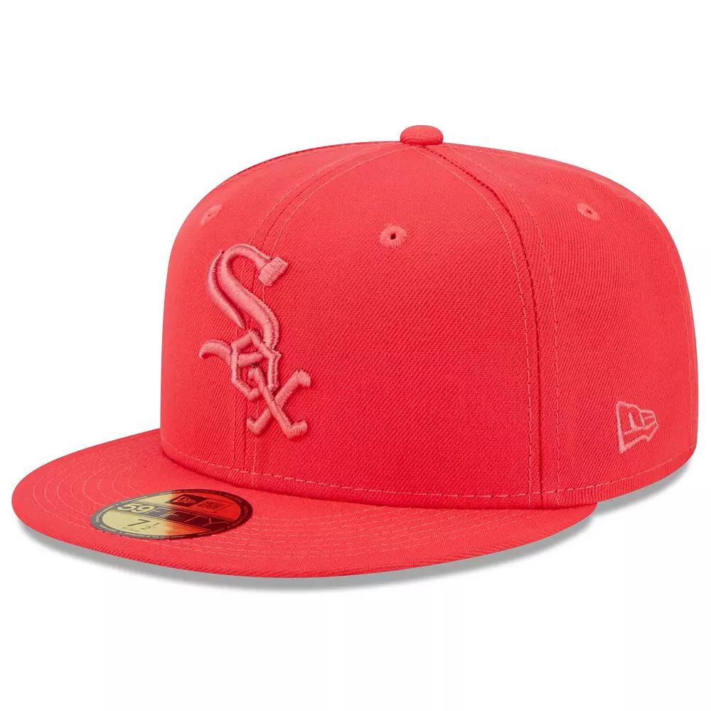 Men's New Era Red Chicago White Sox 2023 Spring Color Basic 59FIFTY Fitted Hat,  Product Image