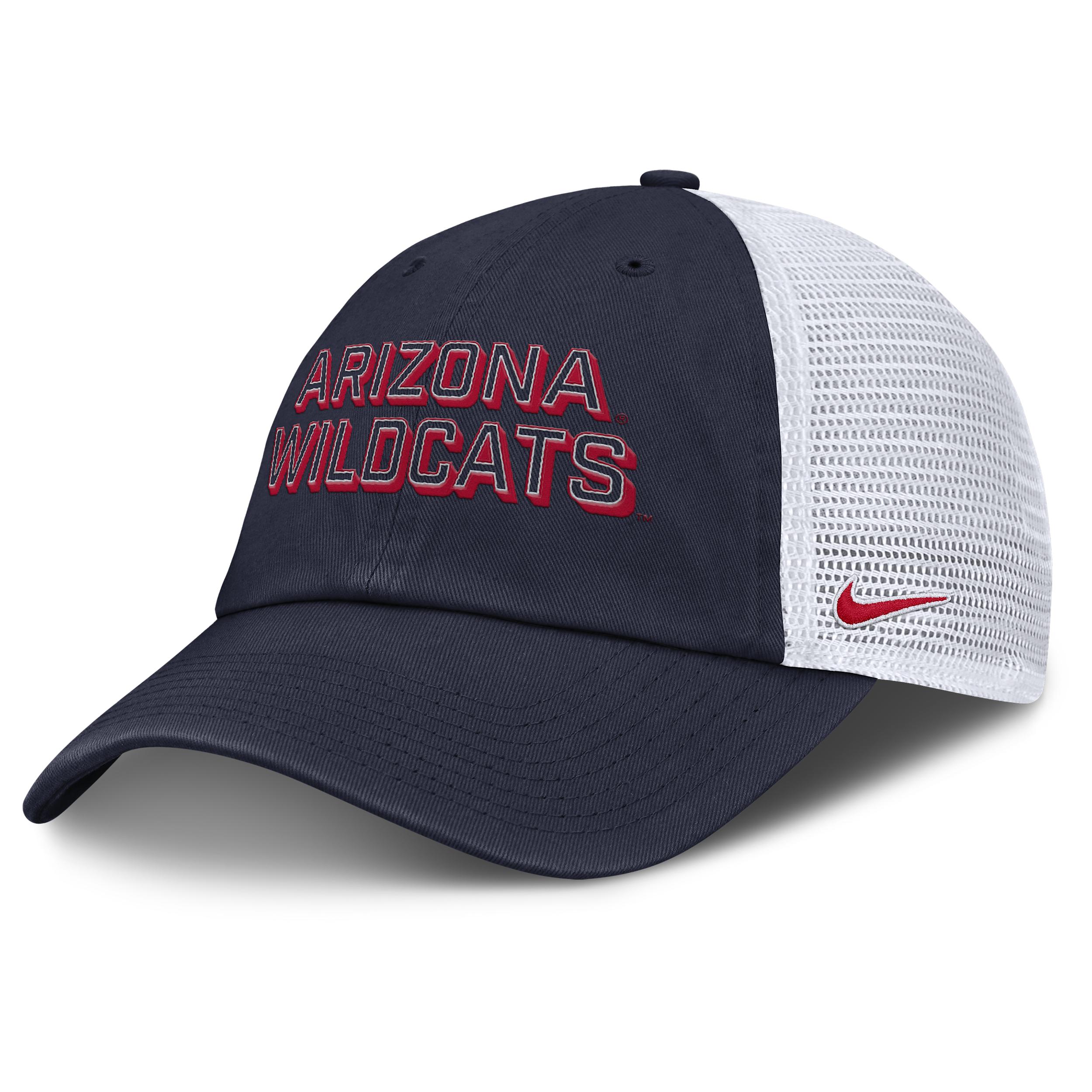 Arizona On-Field Club Gameday Nike Mens College Trucker Adjustable Hat | NC33044PUAN-YLP Product Image