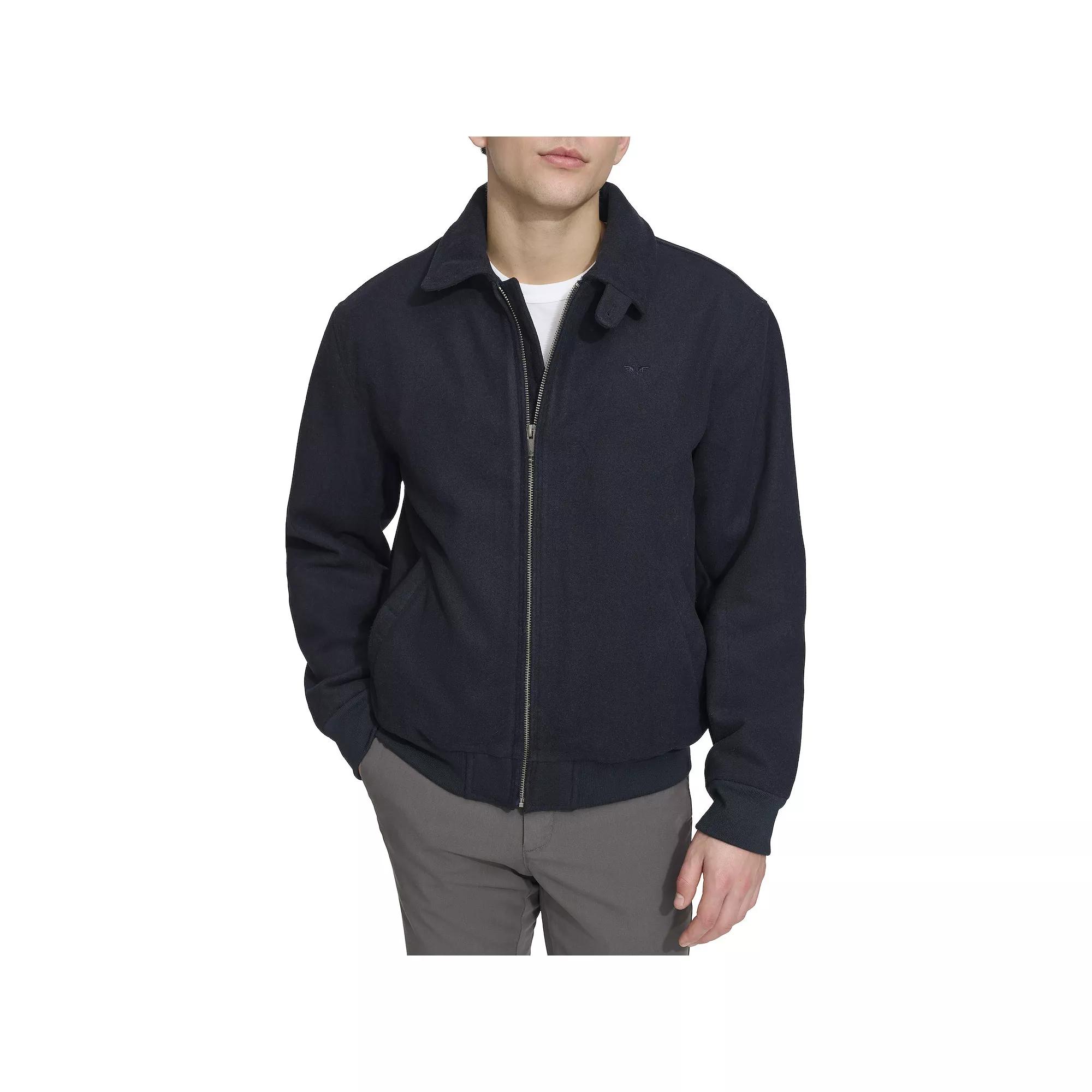 Men's Dockers® Wool Blend Bomber Jacket with Laydown Collar,  Product Image