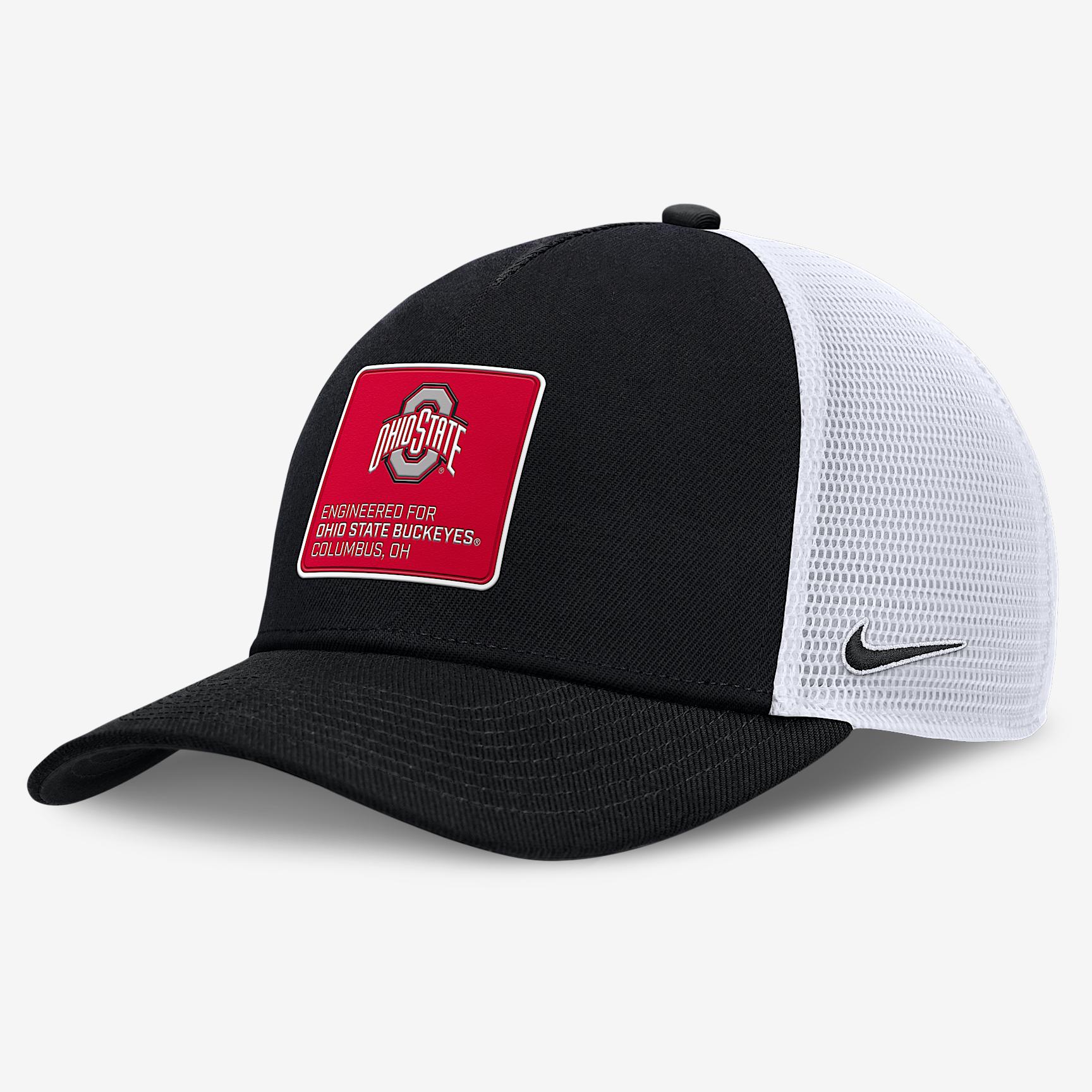 Ohio State On-Field Rise Engineered Men's Nike College Trucker Adjustable Hat Product Image