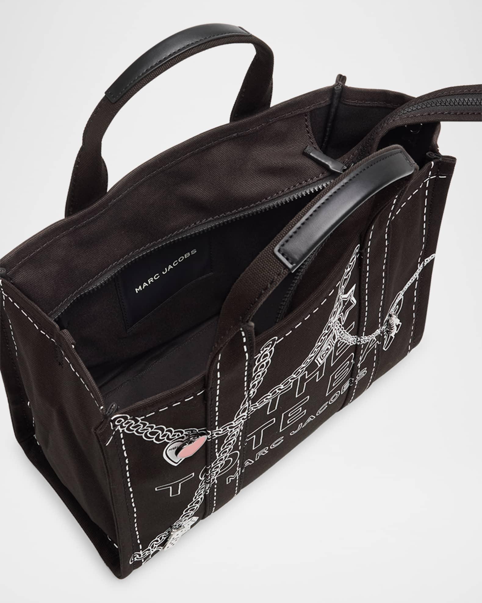 The Medium Trompe L'oeil Canvas Tote Bag Product Image