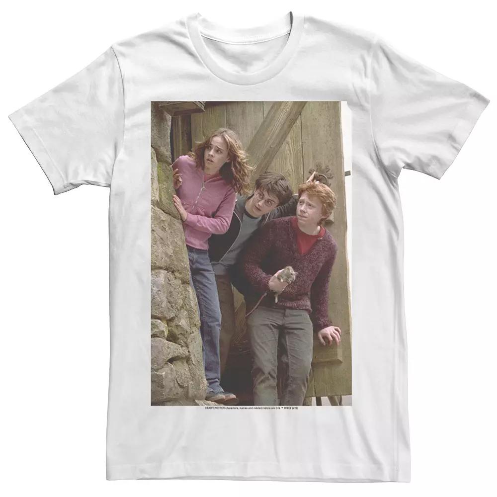 Men's Harry Potter Sneaking Around Group Shot Poster Tee,  Product Image