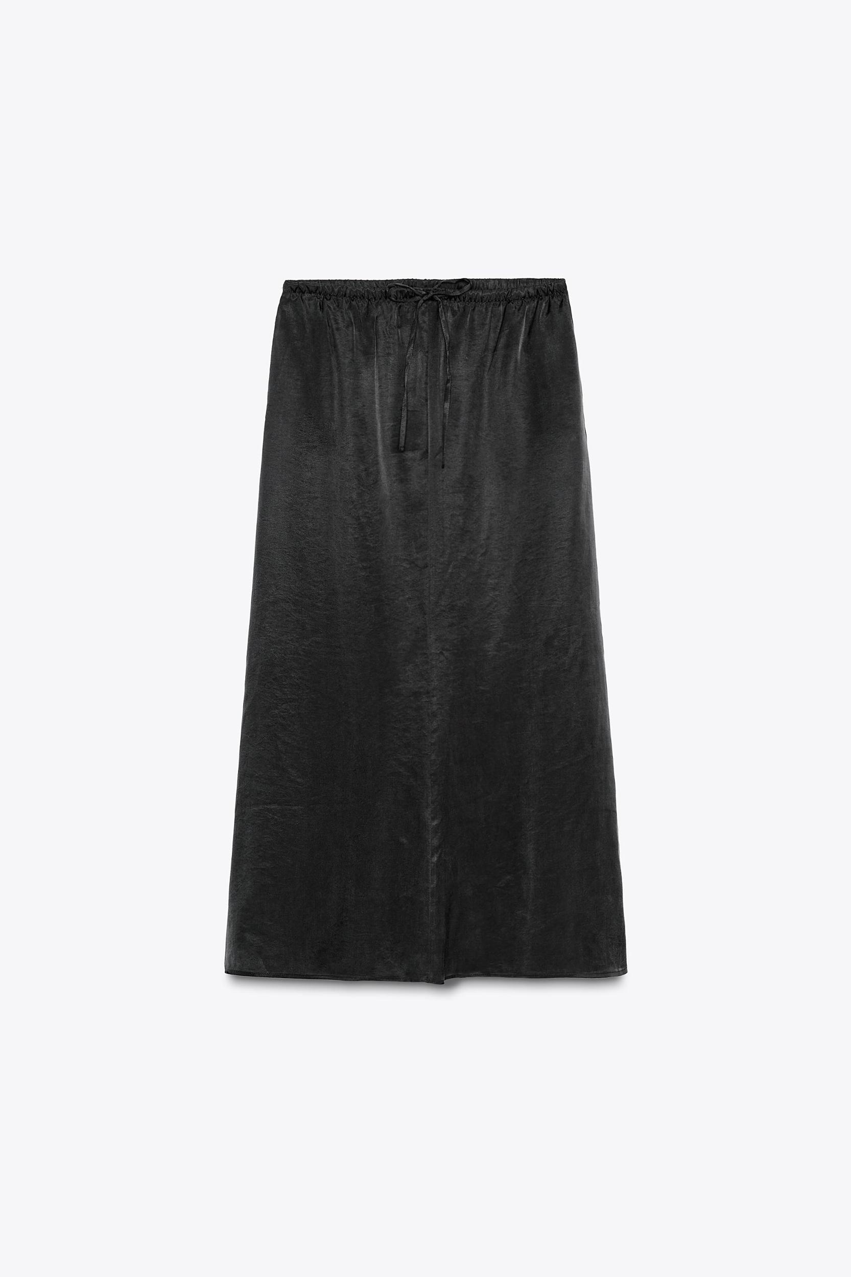 MIDI TIE SKIRT Product Image