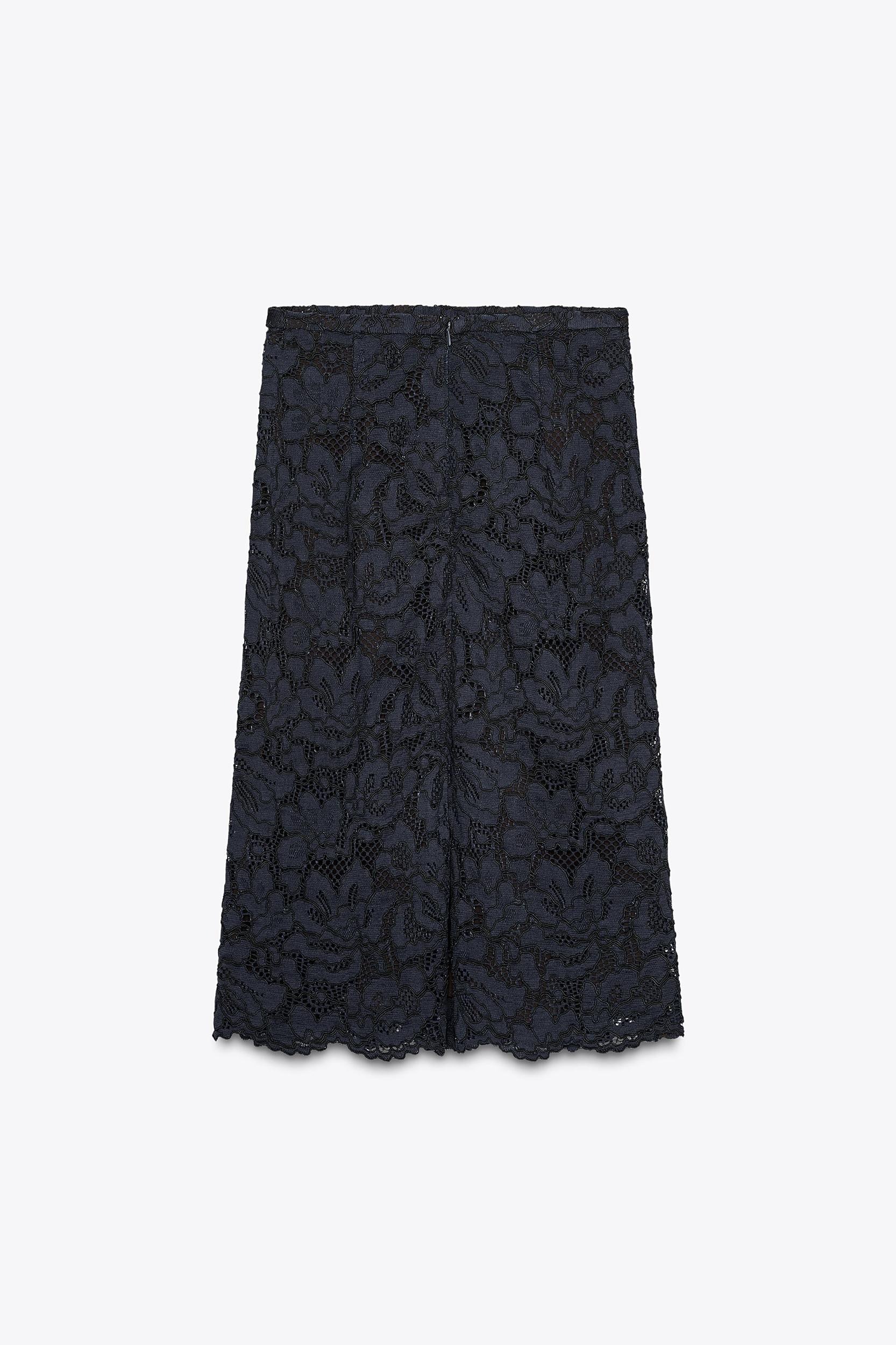 ZW COLLECTION LACE MIDI SKIRT Product Image