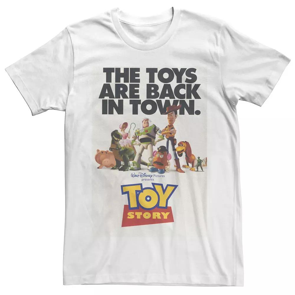 Disney / Pixar's Toy Story Men's "Toys Are Back" Poster Graphic Tee,  Product Image