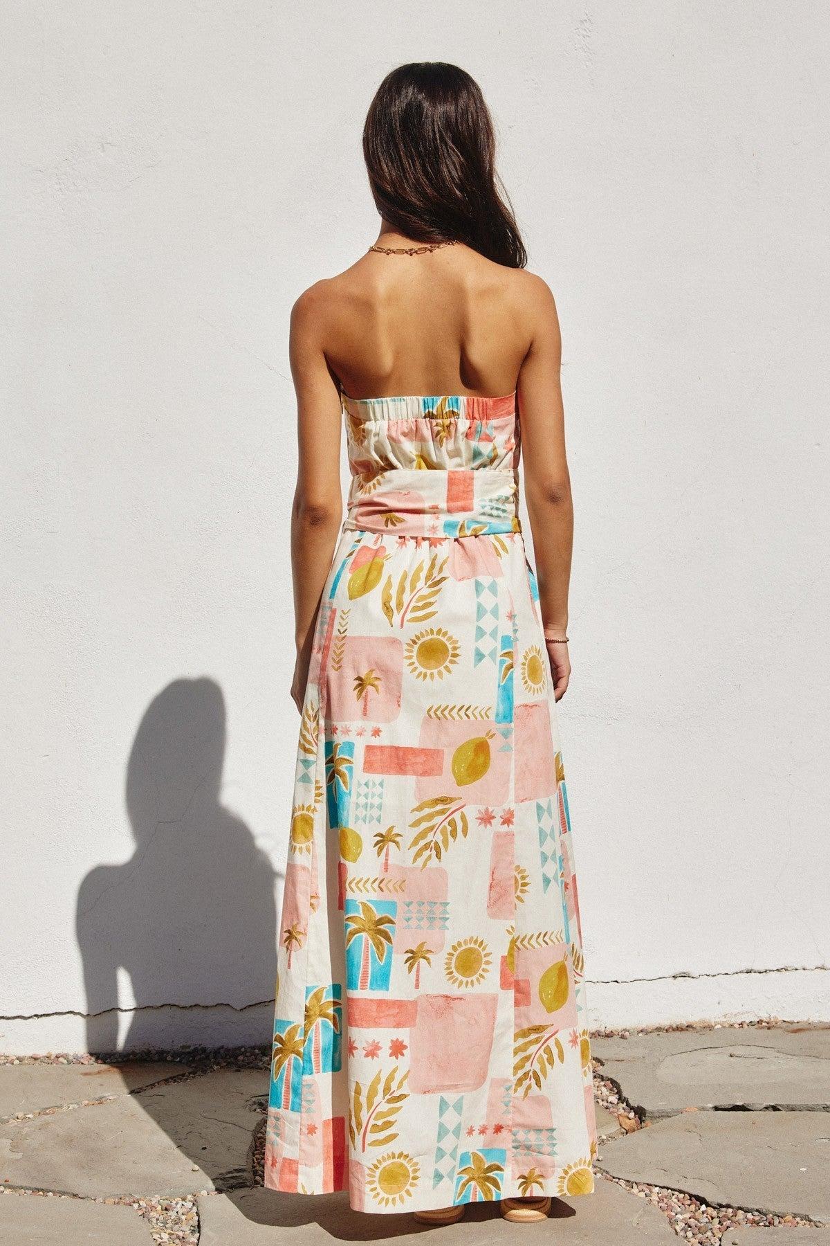 Amalfi Coast Midi Dress Product Image