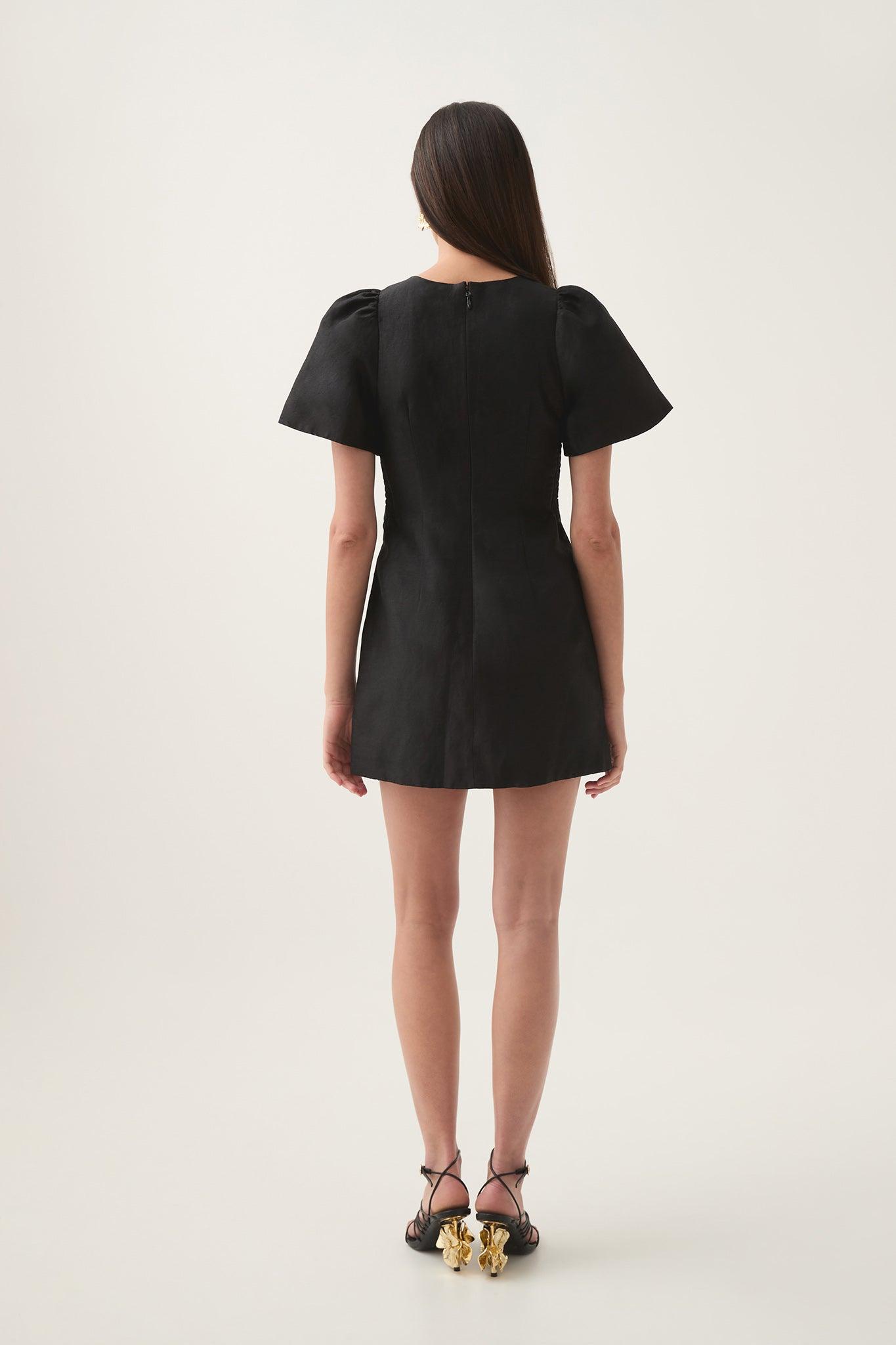 Presence Twisted Mini Dress Product Image