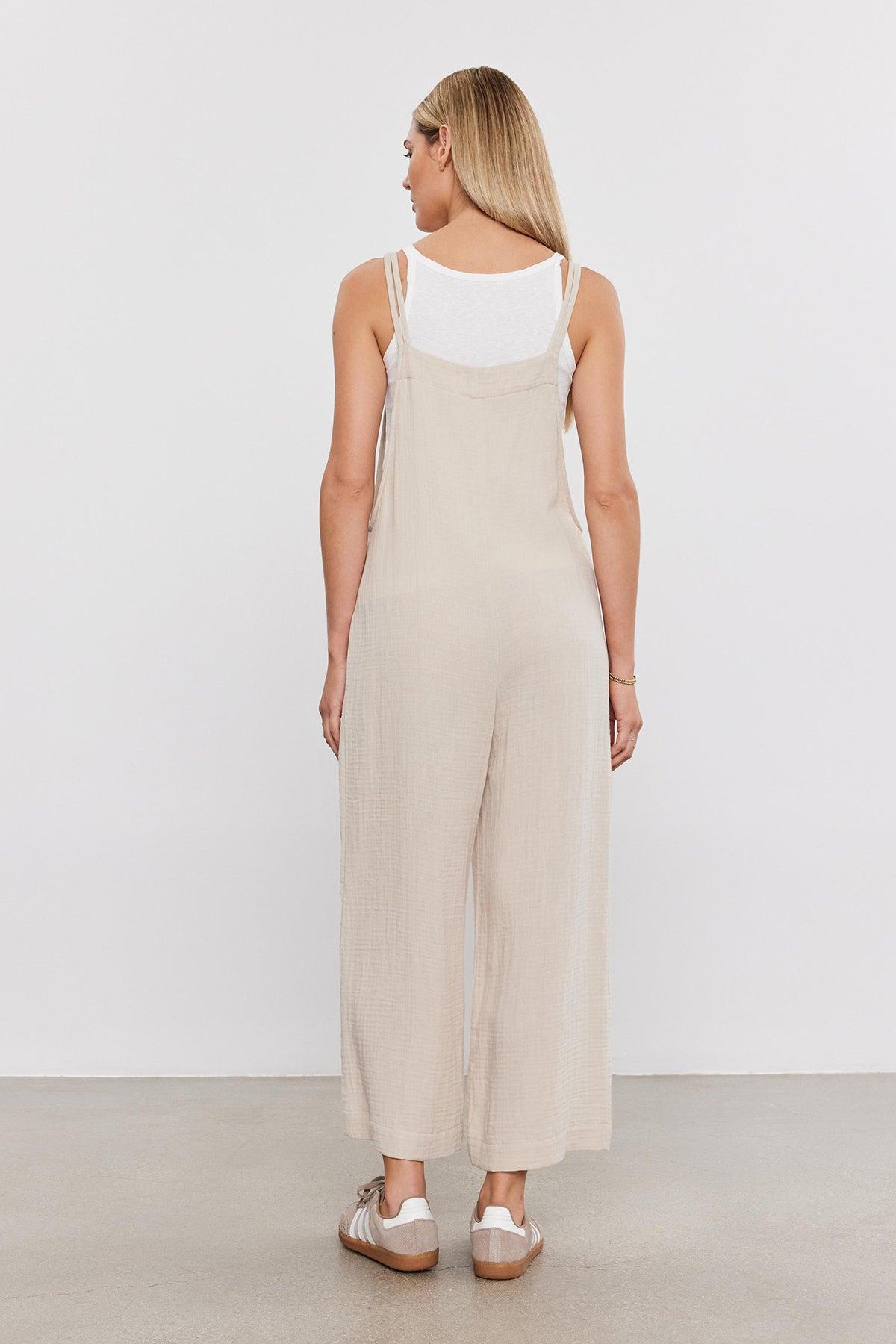 Everlee Cotton Gauze Jumpsuit Product Image