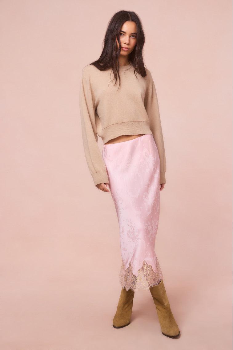 Bellman Cropped Cashmere Pullover Product Image