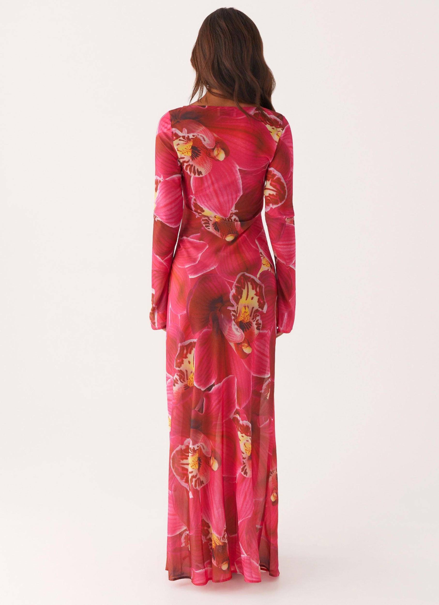 Lorde Maxi Dress - Orchid Pink Product Image