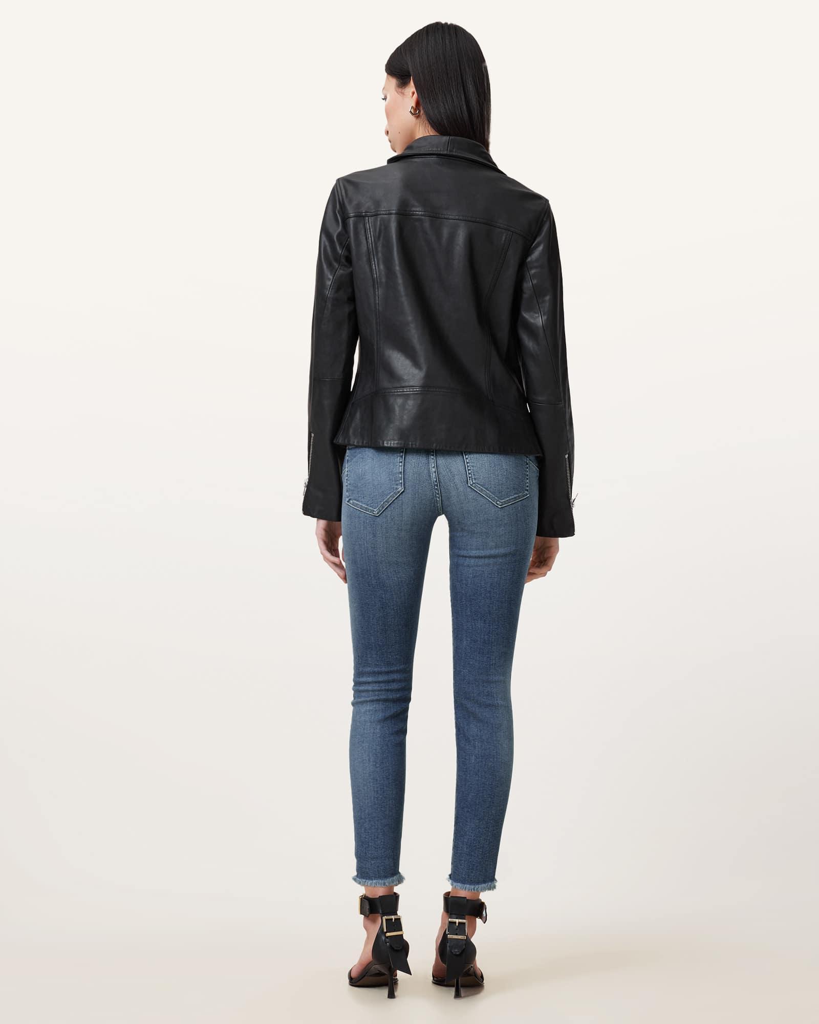 Miller Push Up Skinny Fit Denim Jeans DEEP ROYAL BLUE | ALLSAINTS US Product Image