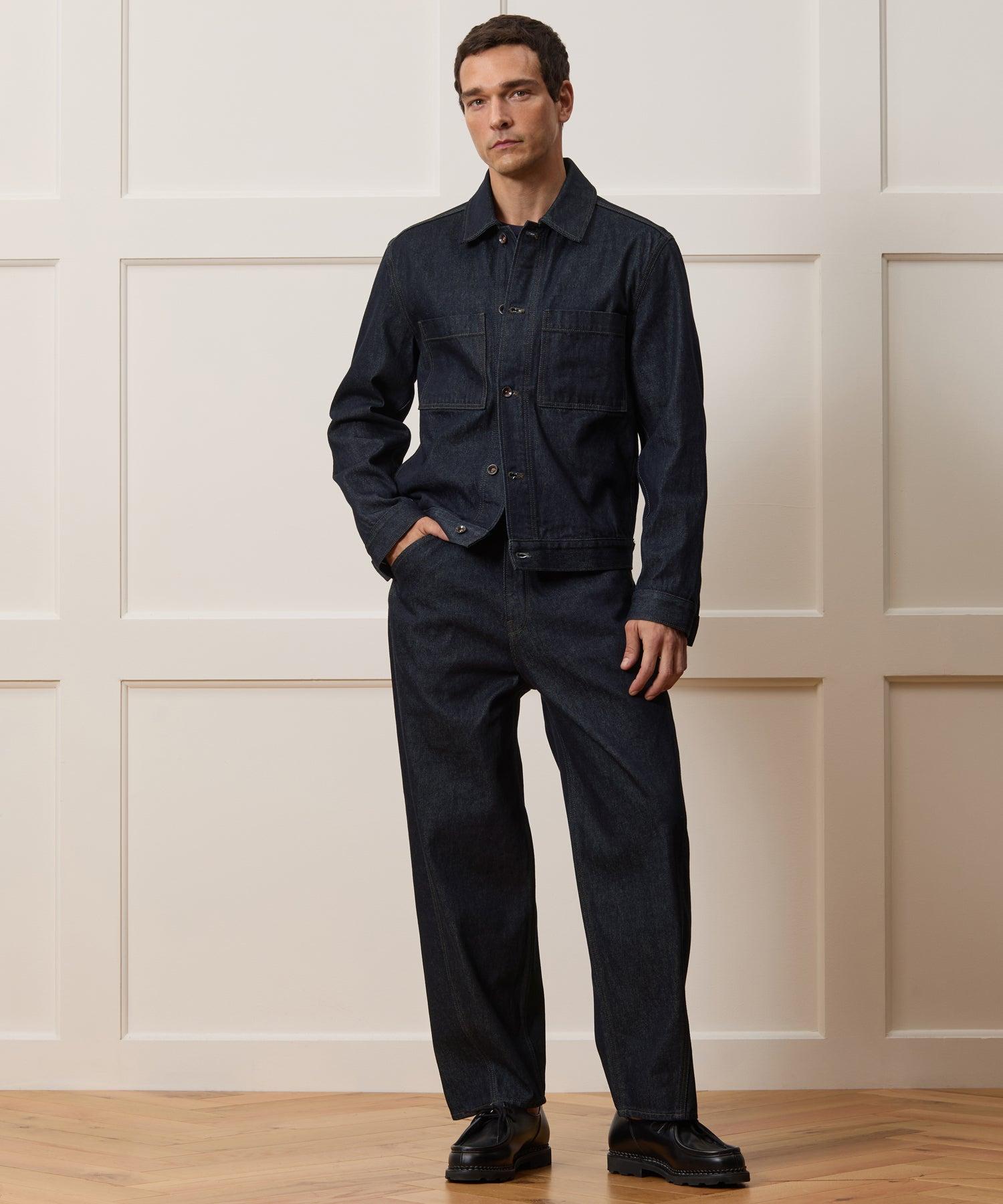 Boxy Denim Jacket Product Image