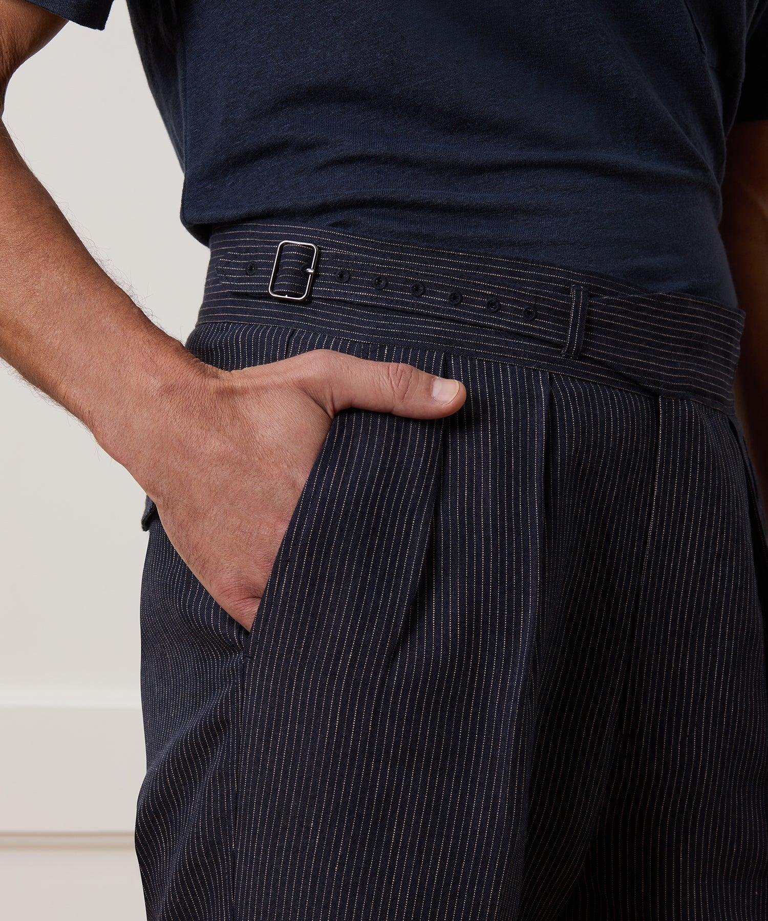 Irish Linen Gurkha Trouser Product Image