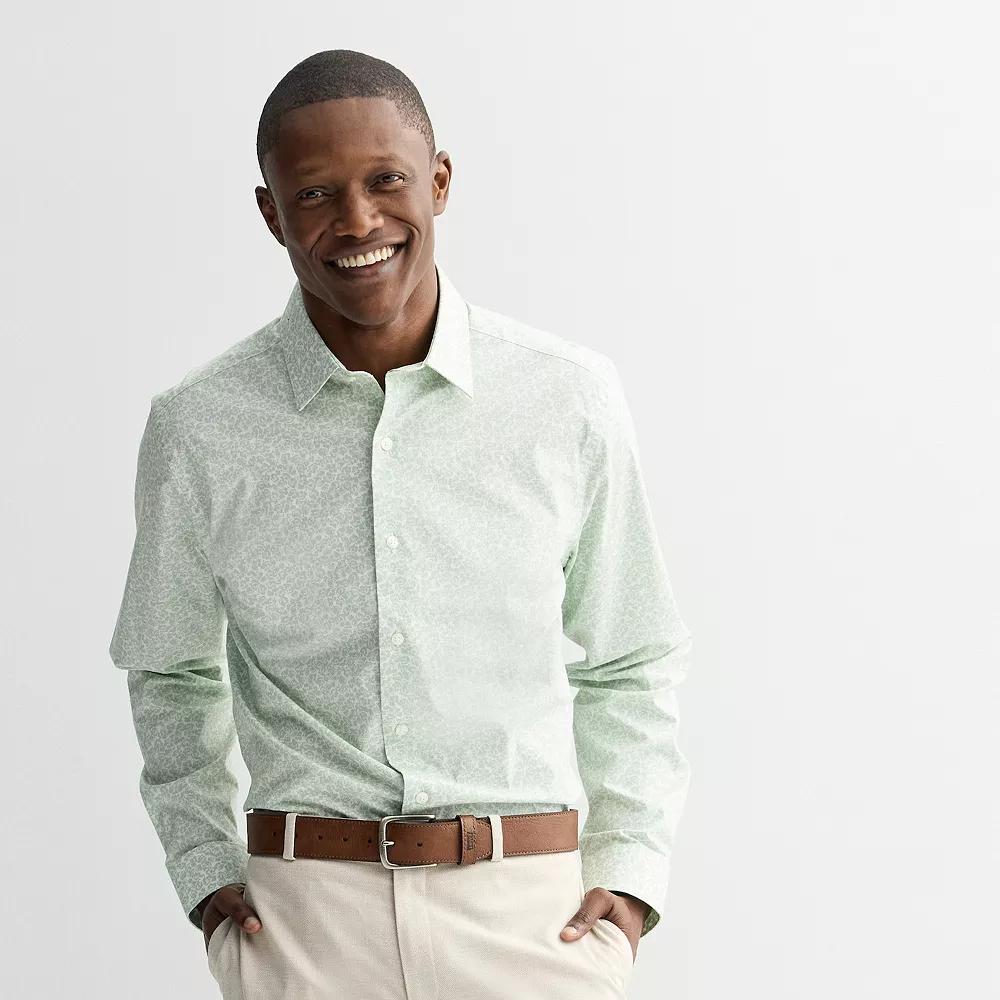 Men's Apt. 9® Premier Flex Regular-Fit Dress Shirt,  Product Image
