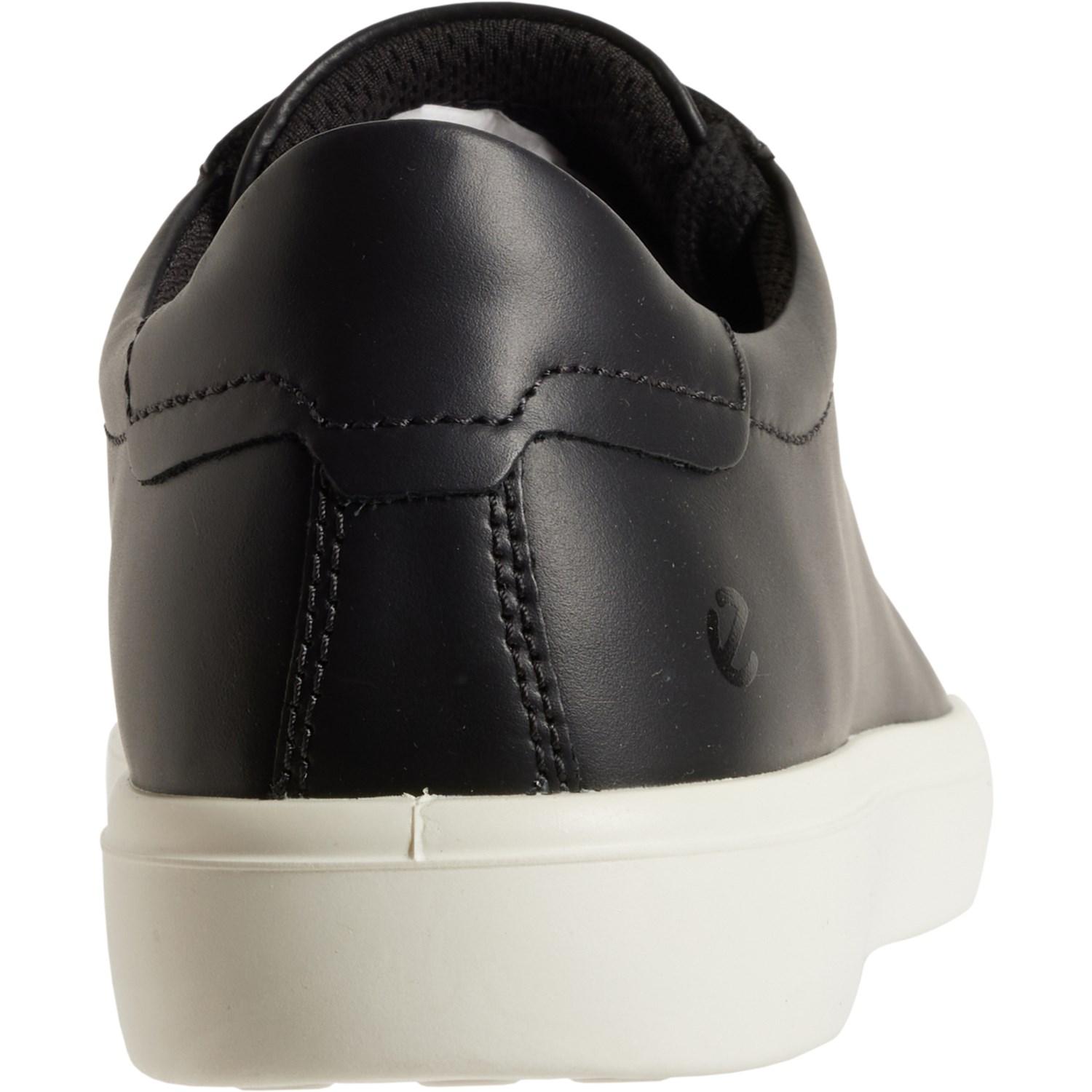 ECCO Soft Classic Lace-Up Sneakers - Leather (For Men) Product Image