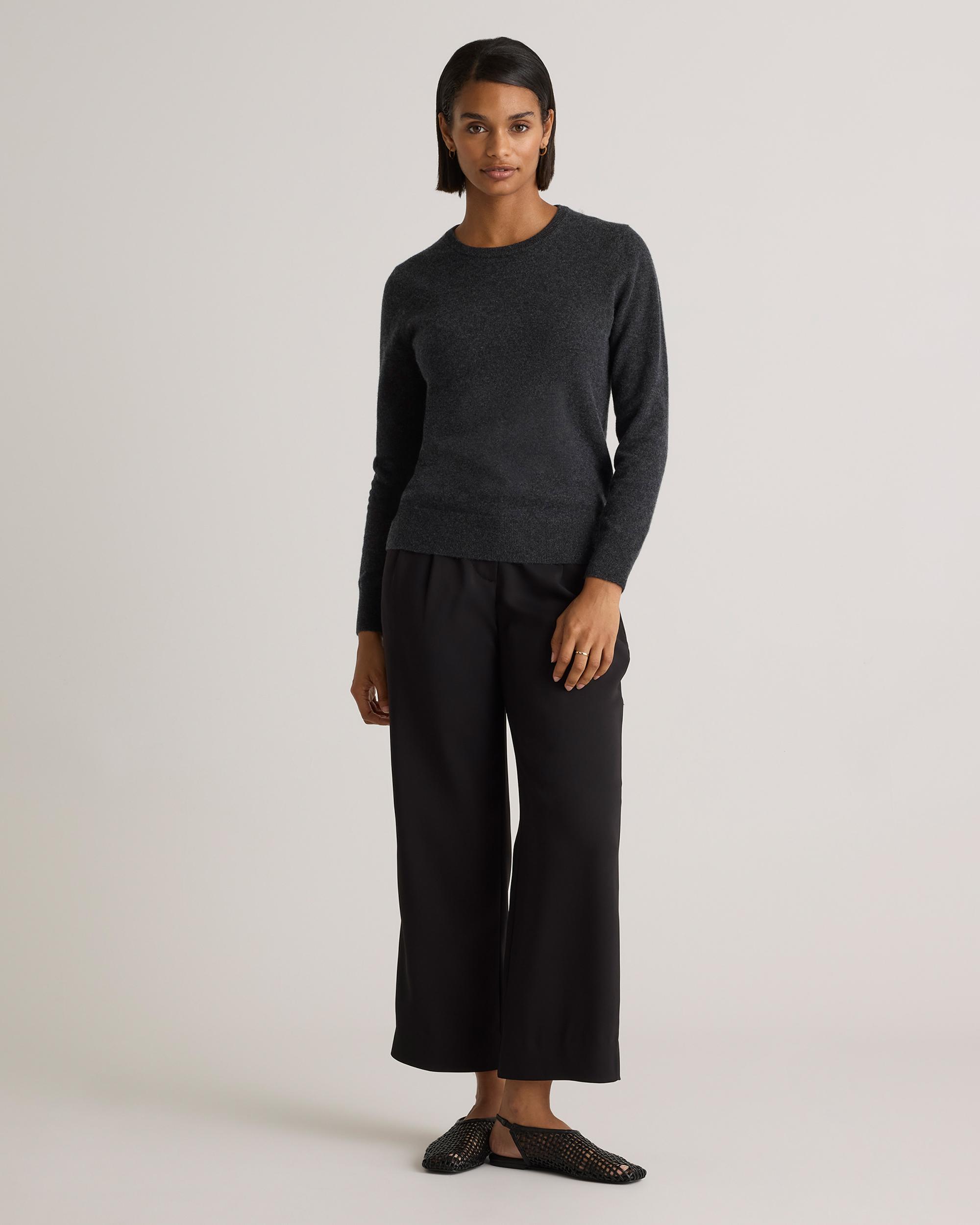 Quince | Women's Mongolian Cashmere Crewneck Sweater Product Image