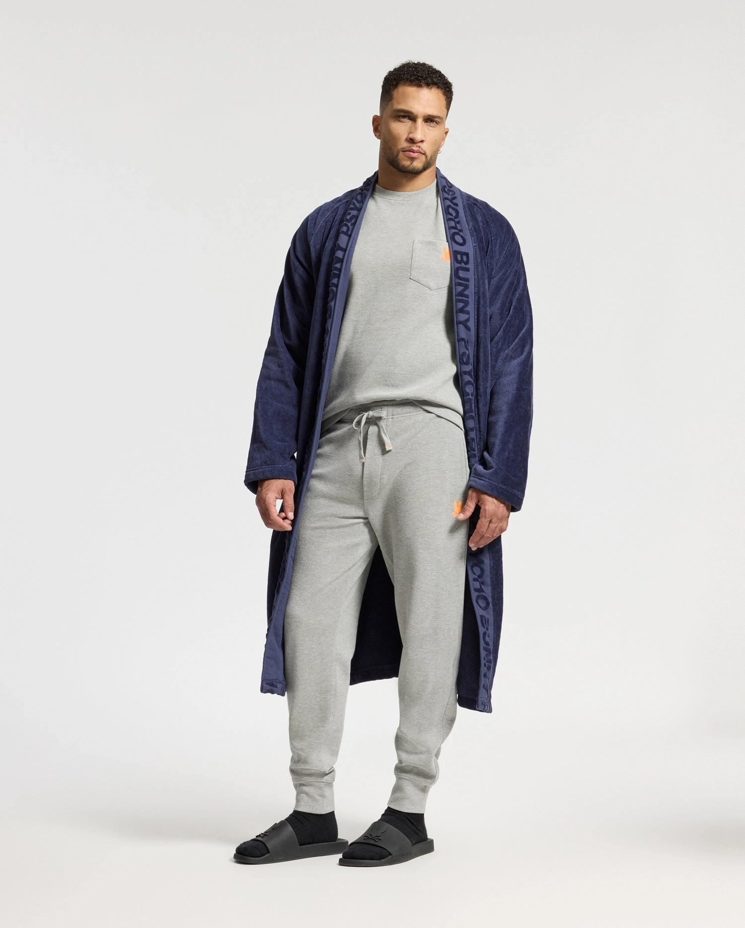 MENS VAL WAFFLE LOUNGE LONG SLEEVE TEE - B6T672E200 Product Image