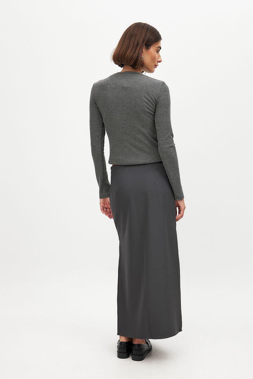 Slit Maxi Skirt Product Image