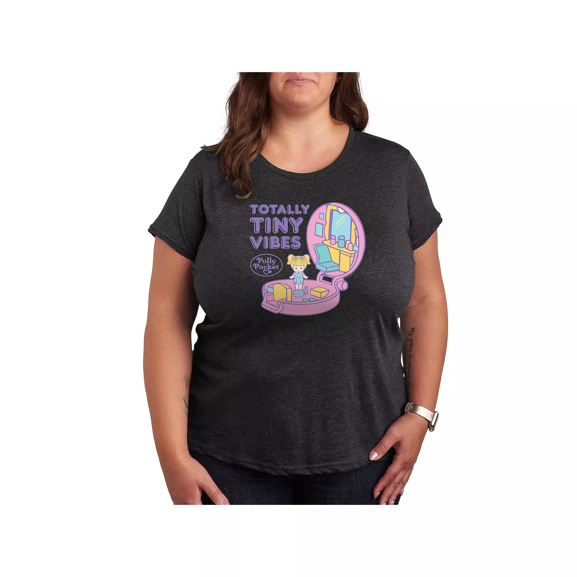 Plus Polly Pocket Totally Tiny Vibes Graphic Tee, Women's,  Product Image