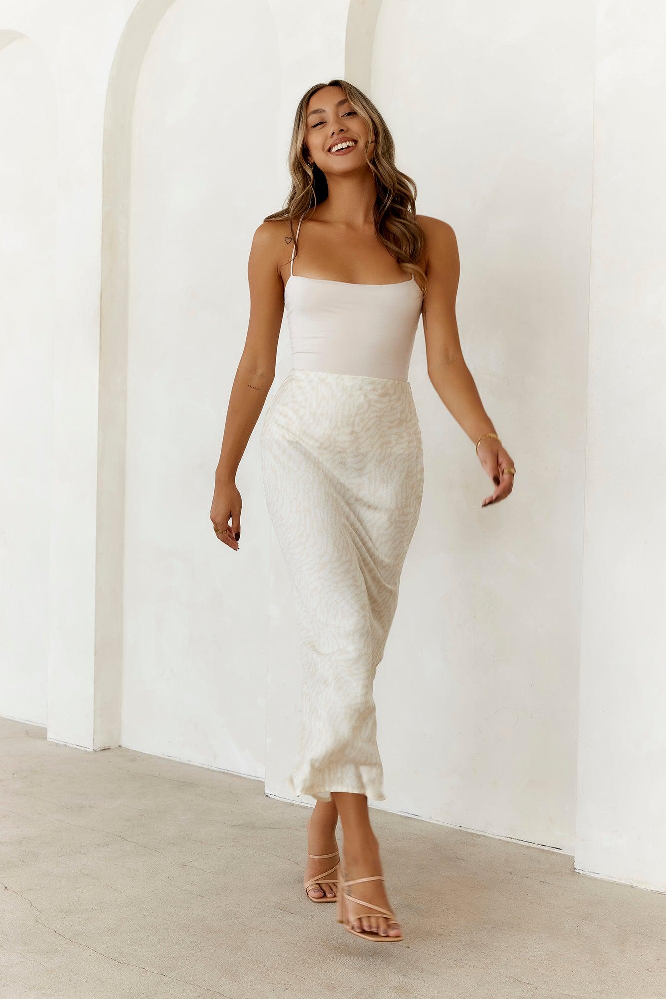 BASE  Day To Night Longline Top Oatmeal Product Image