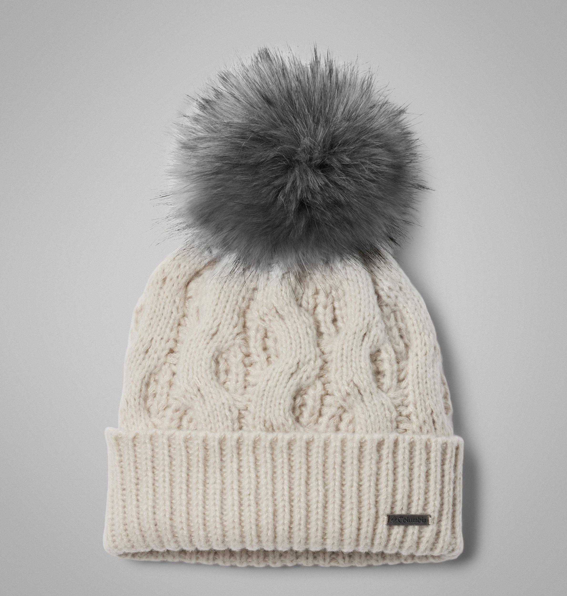 Columbia Women's Boundless Days Cable Knit Pom Beanie- Product Image