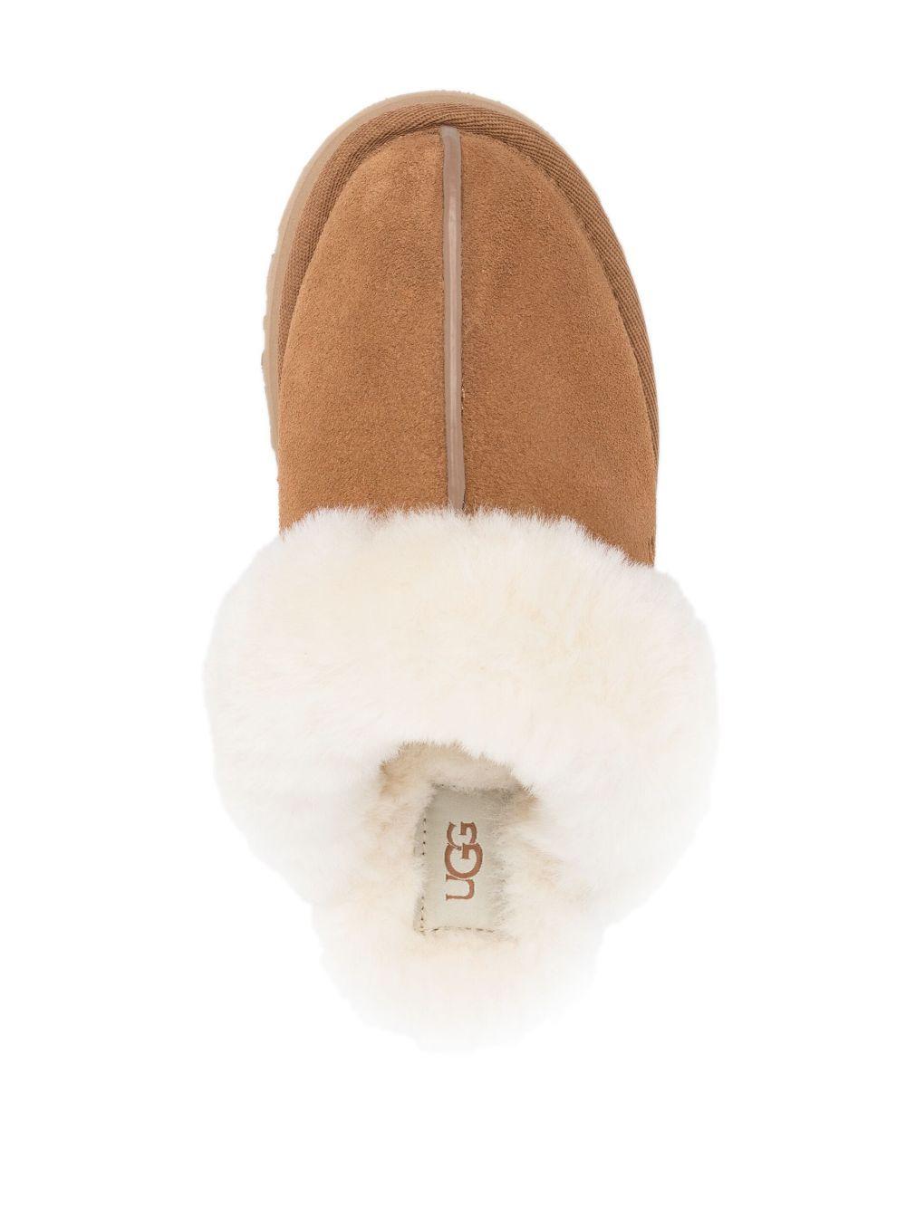 Disquette suede slippers Product Image