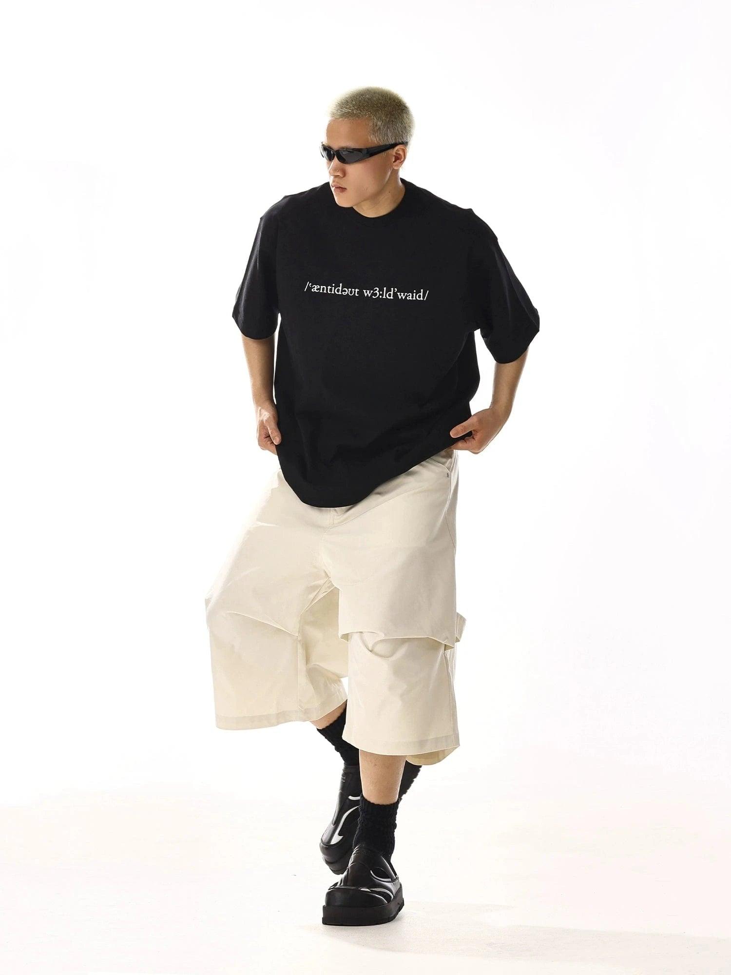 RT No. 13036 PLEATED WORKWEAR SHORTS Product Image