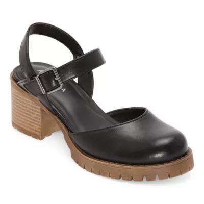 Arizona Jean Co Pennywood Womens Closed Toe Mary Jane Shoes Product Image