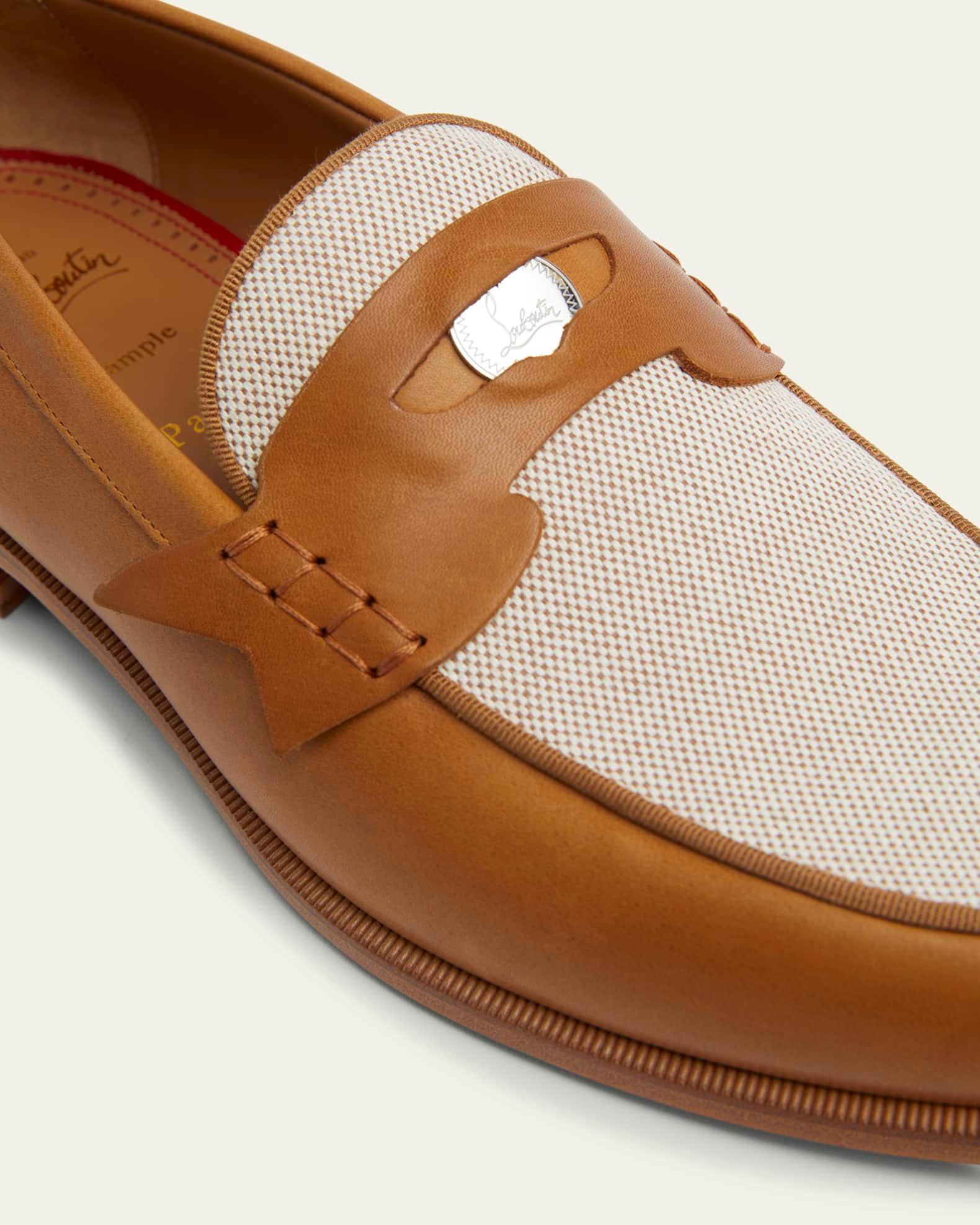 Men's Lasola Leather Penny Loafers Product Image
