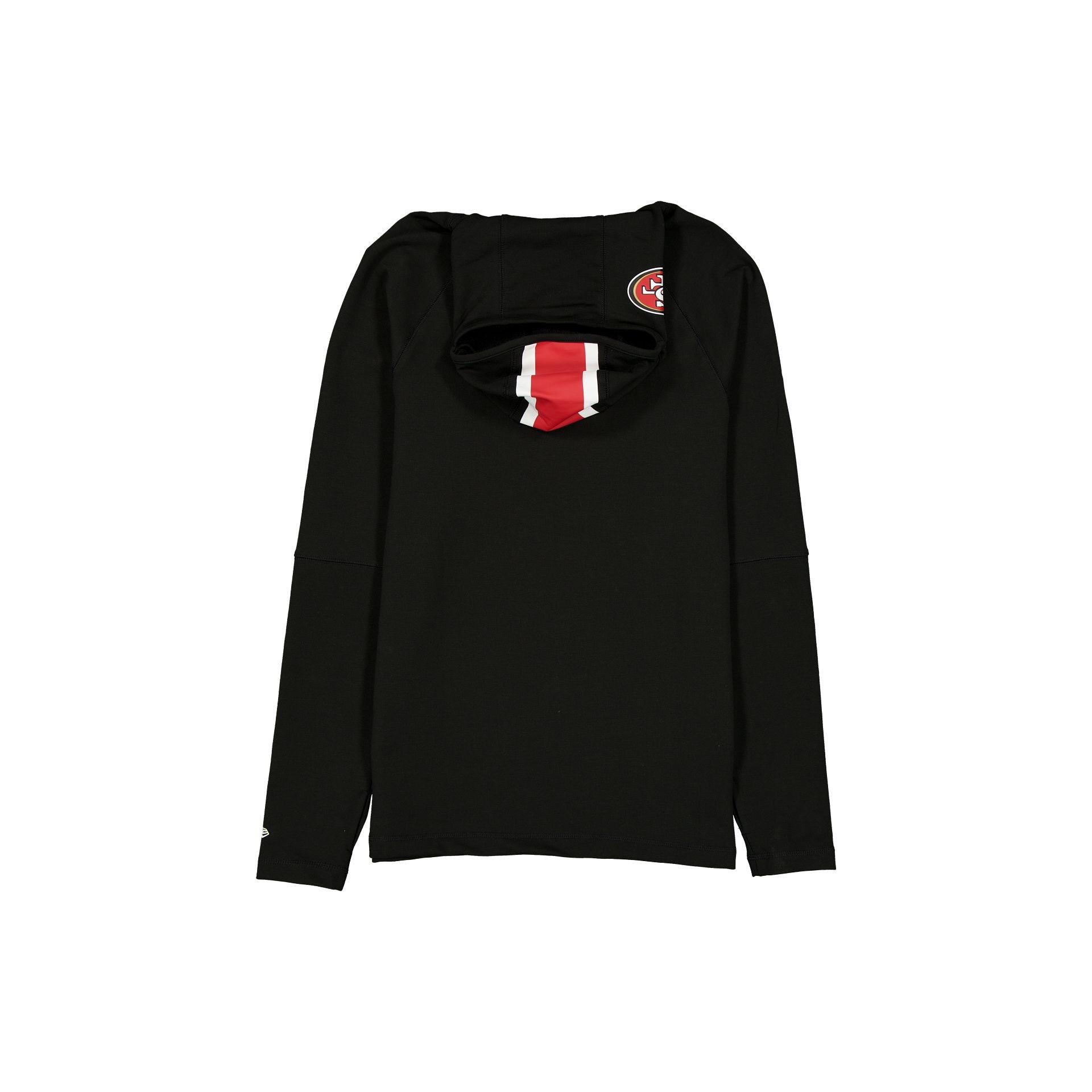 San Francisco 49ers 2025 Functional Fandom Black Balaclava Hoodie Male Product Image