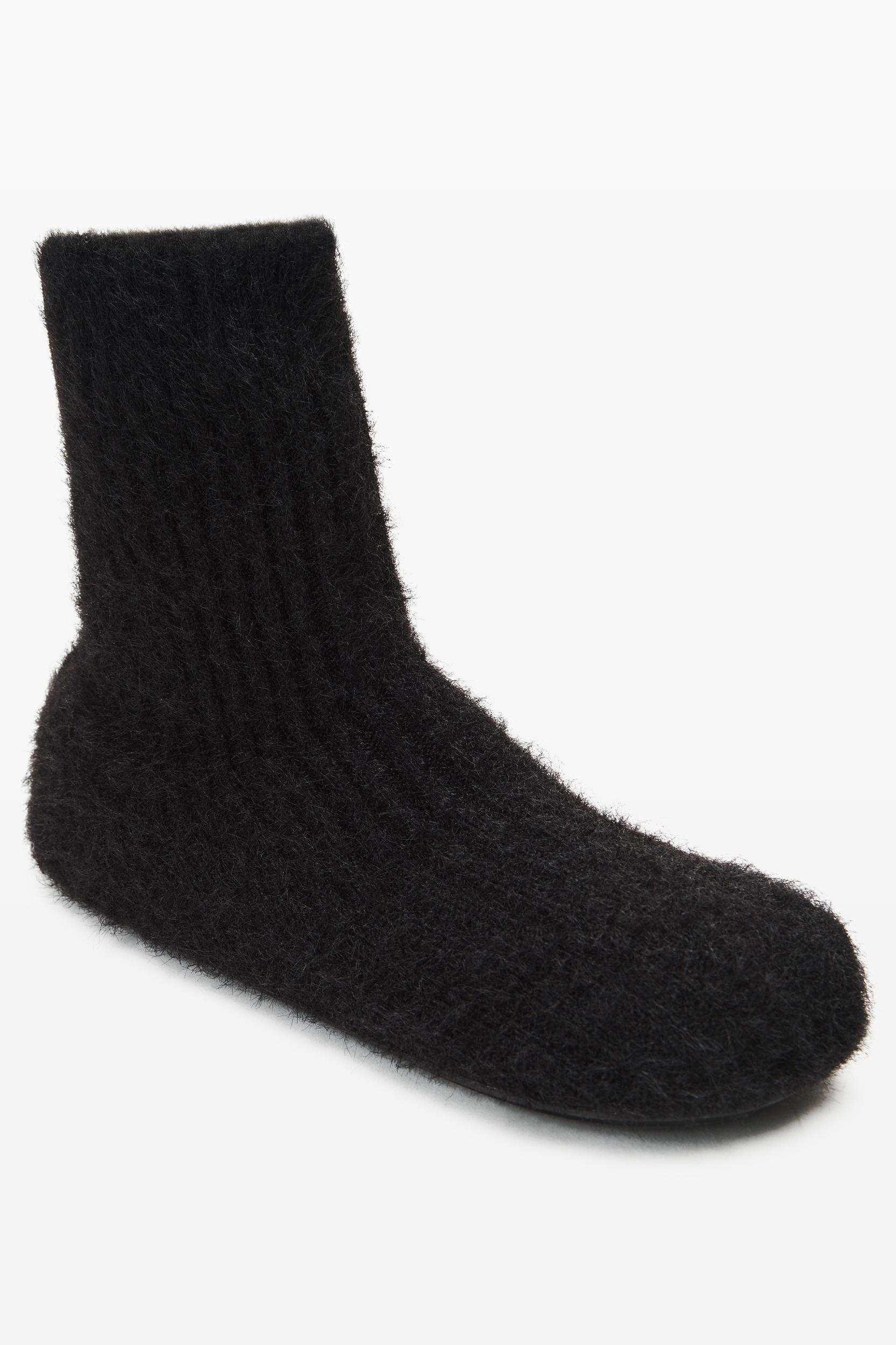 Black Felix Bootie With Faux Fur Lining Product Image