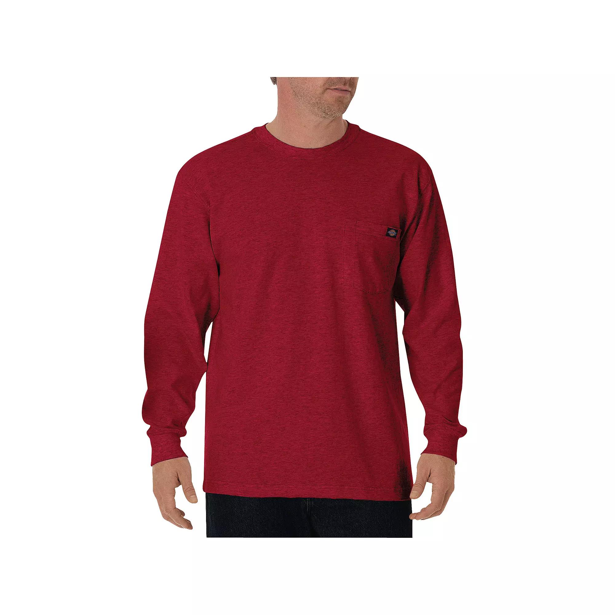 Mens Dickies Heavyweight Crewneck Long Sleeve Tee Product Image