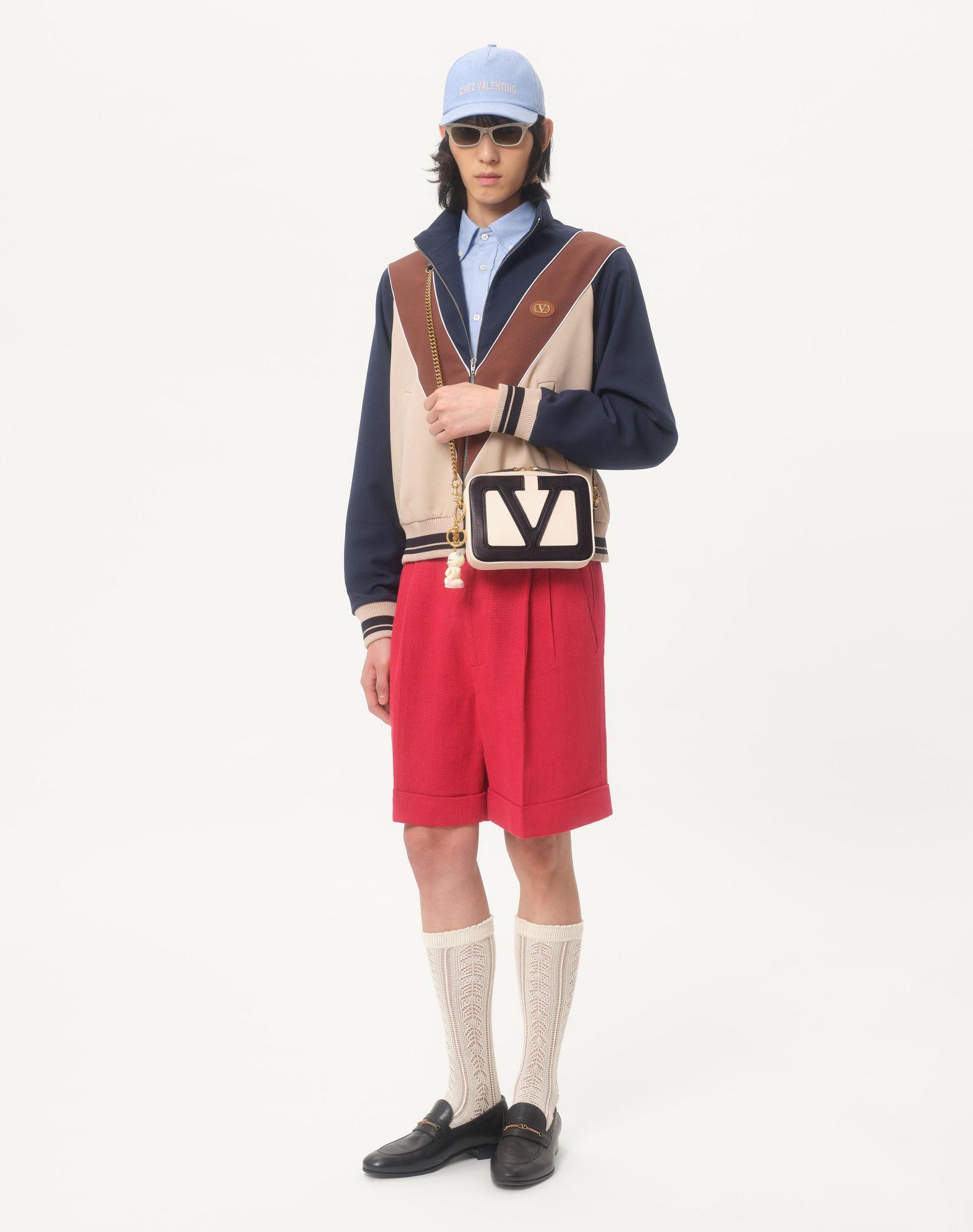 Valentino Garavani Le Chat De La Maison Nylon Bag Charm With Key Ring Product Image