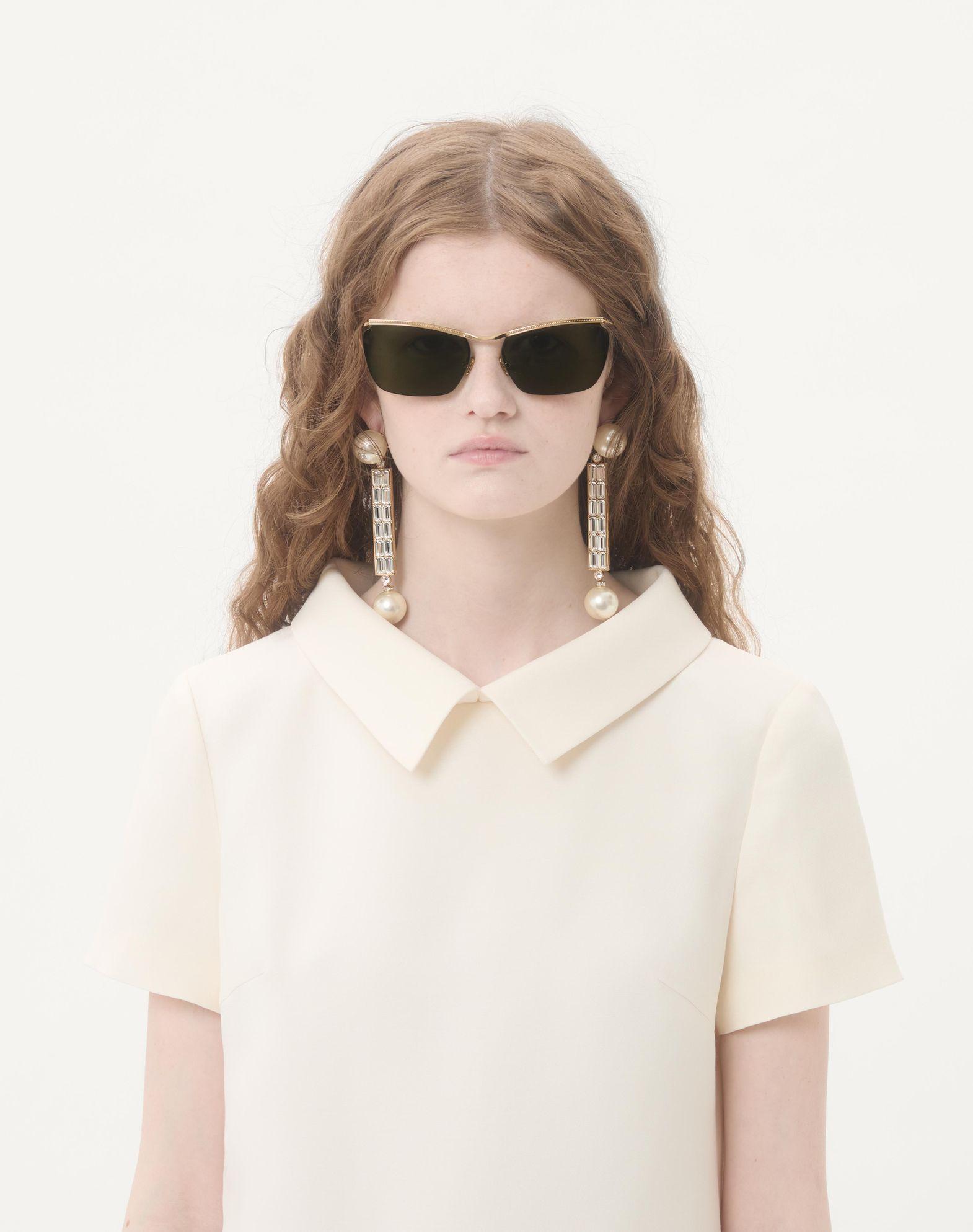 Crepe Couture Short Dress Product Image