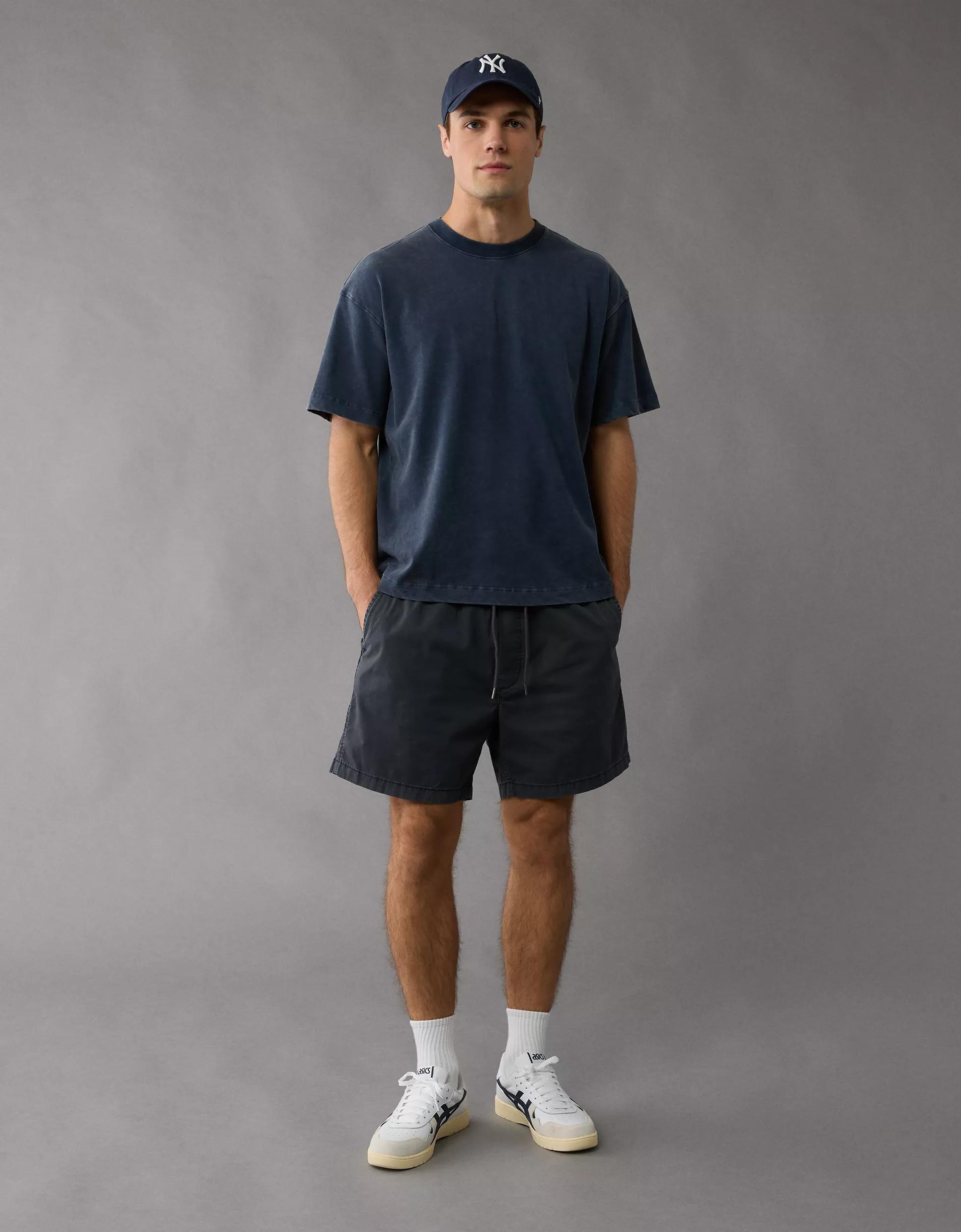 AE Boxy Sueded Jersey T-Shirt Product Image