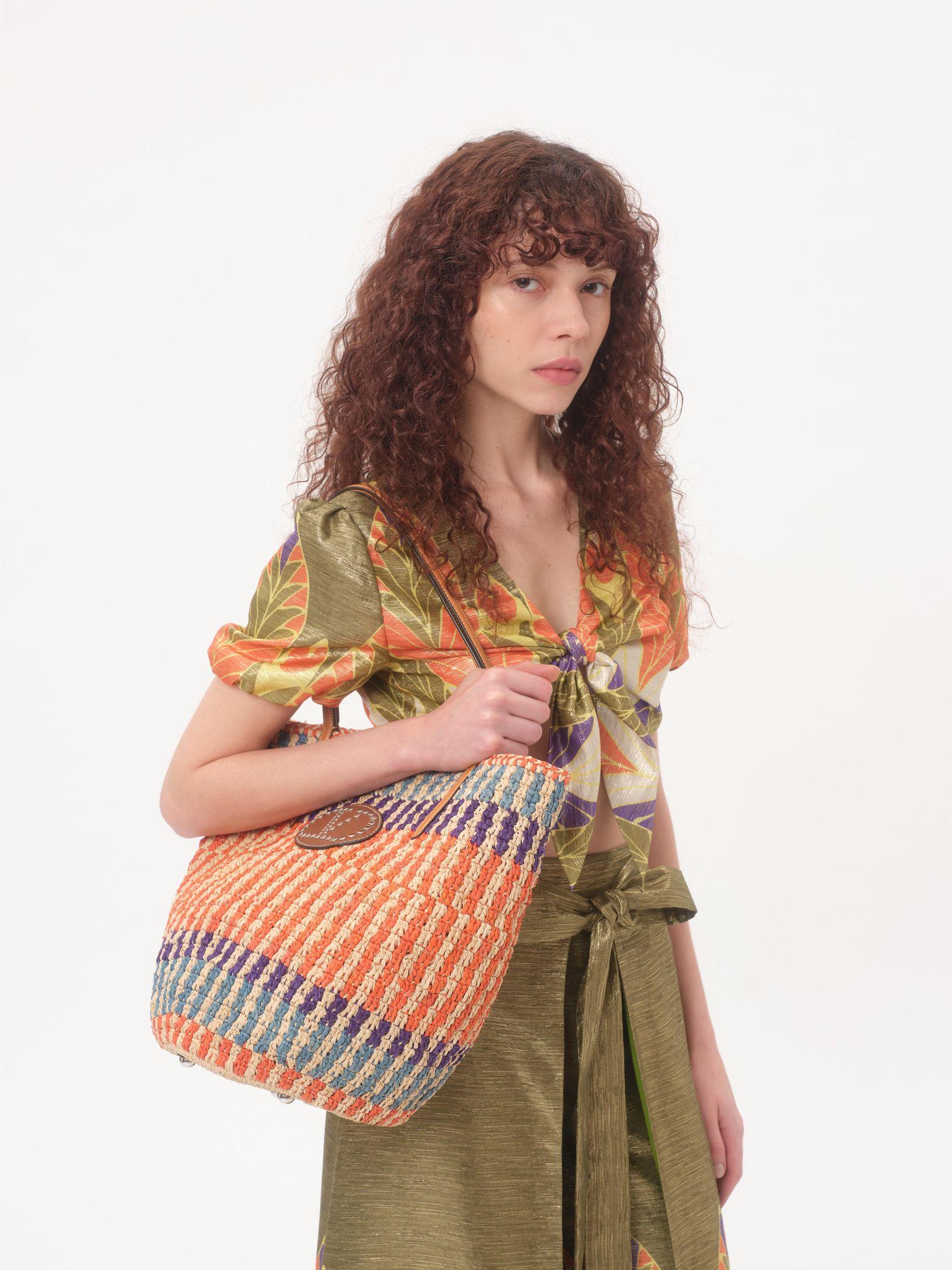 Valentino Garavani Raffia Shopping Bag Product Image